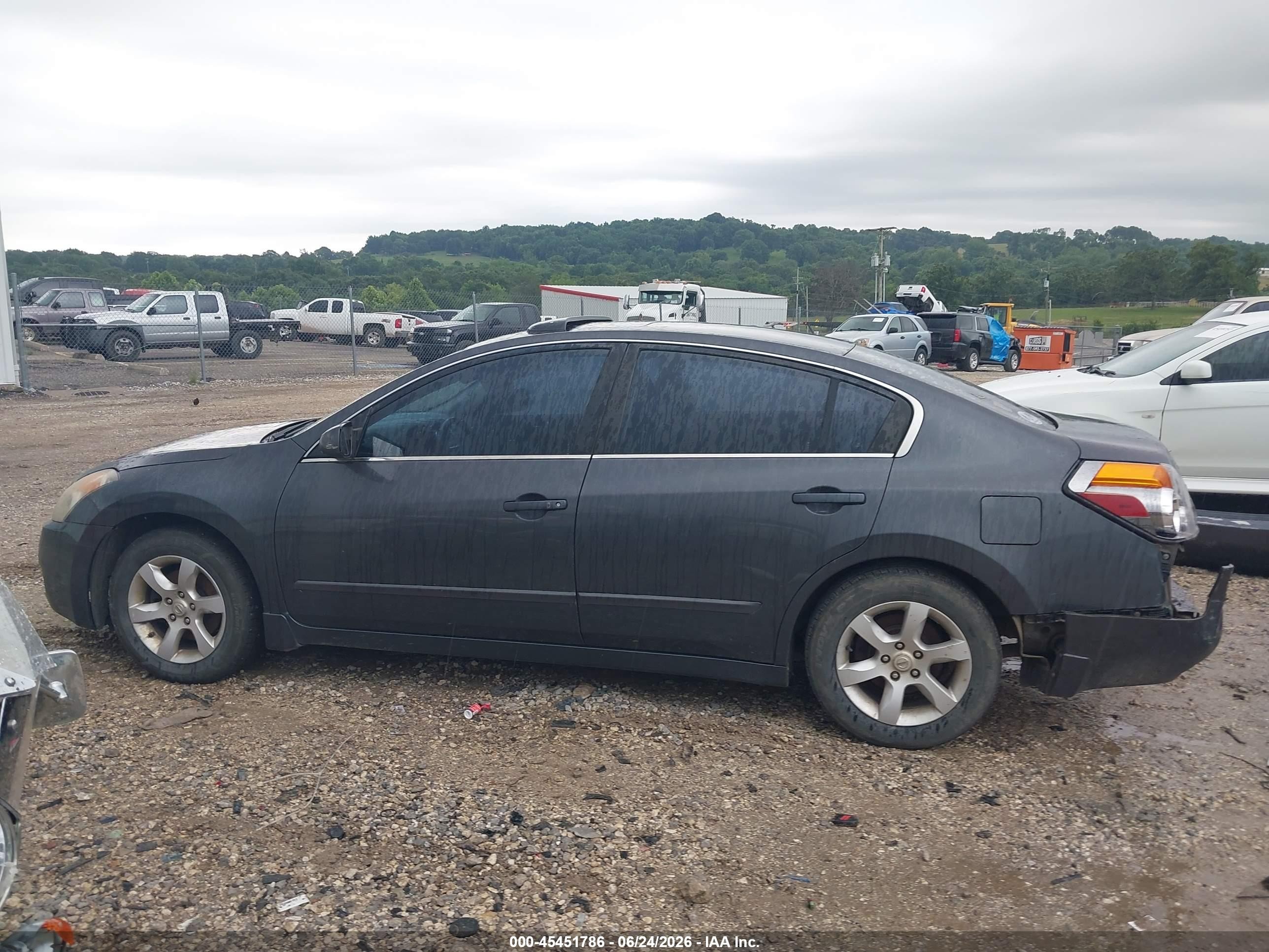 2008 Nissan Altima 2.5 Sl Серый vin: 1N4AL21EX8N433329