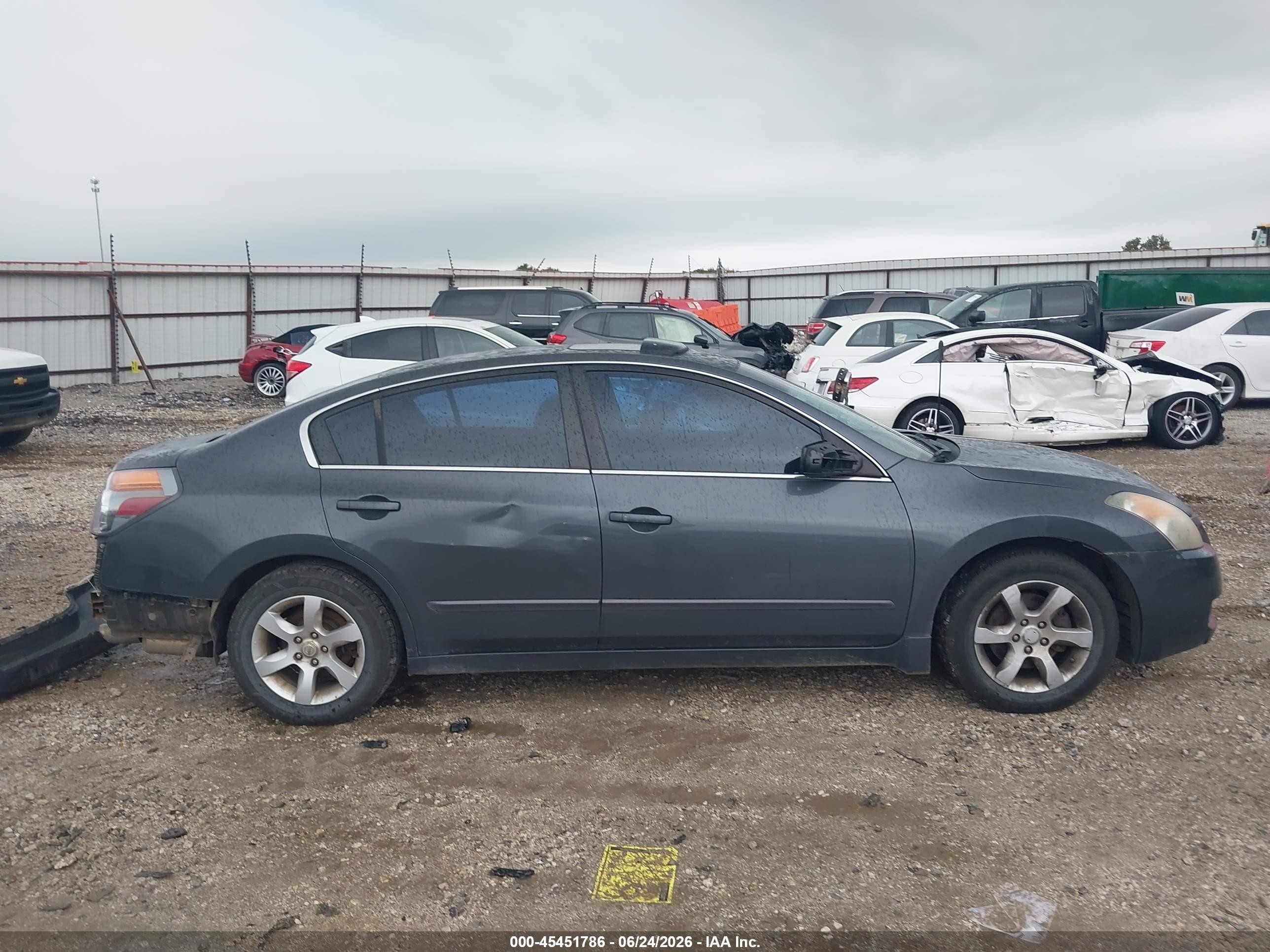 2008 Nissan Altima 2.5 Sl Серый vin: 1N4AL21EX8N433329