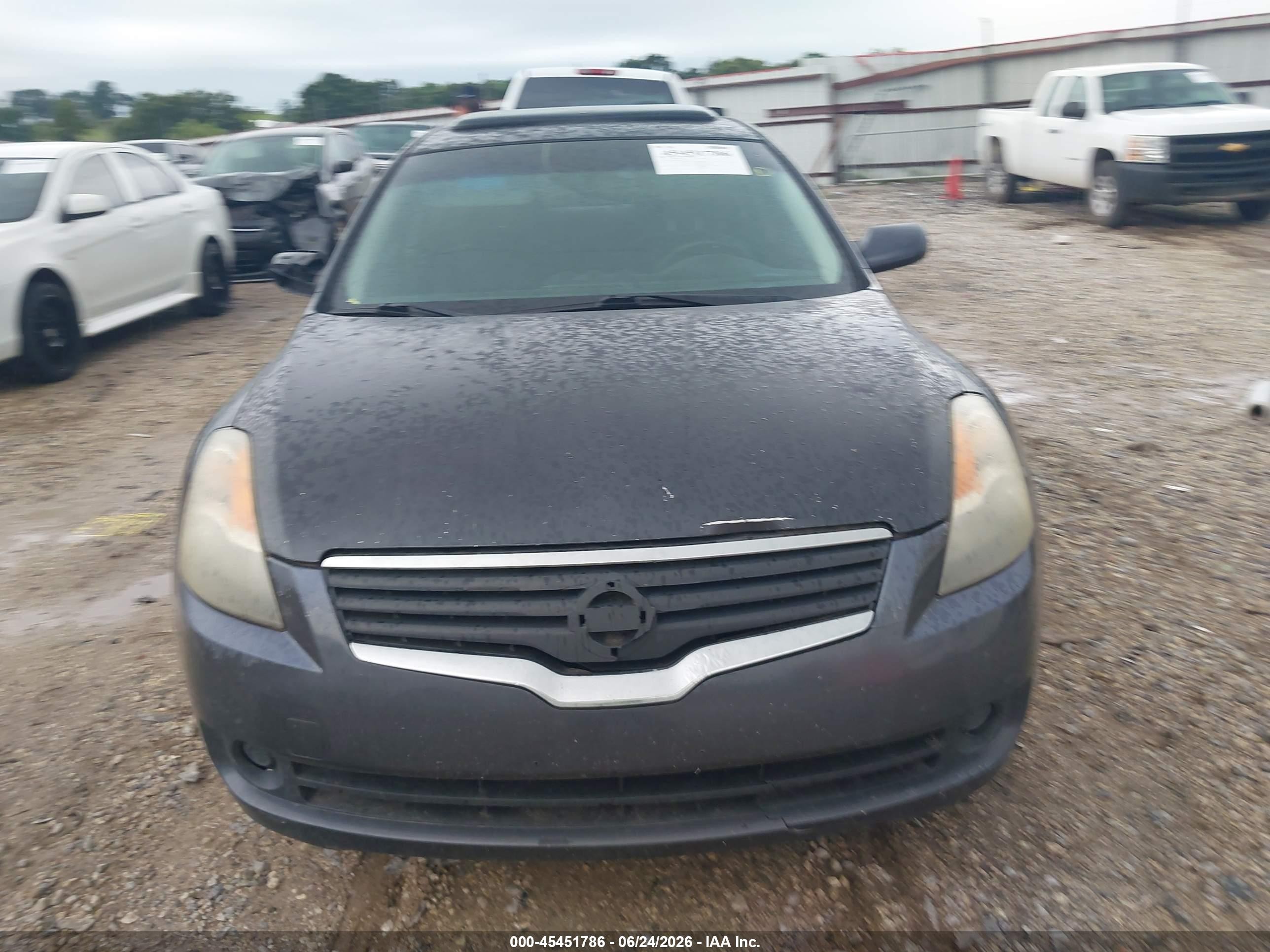 2008 Nissan Altima 2.5 Sl Серый vin: 1N4AL21EX8N433329