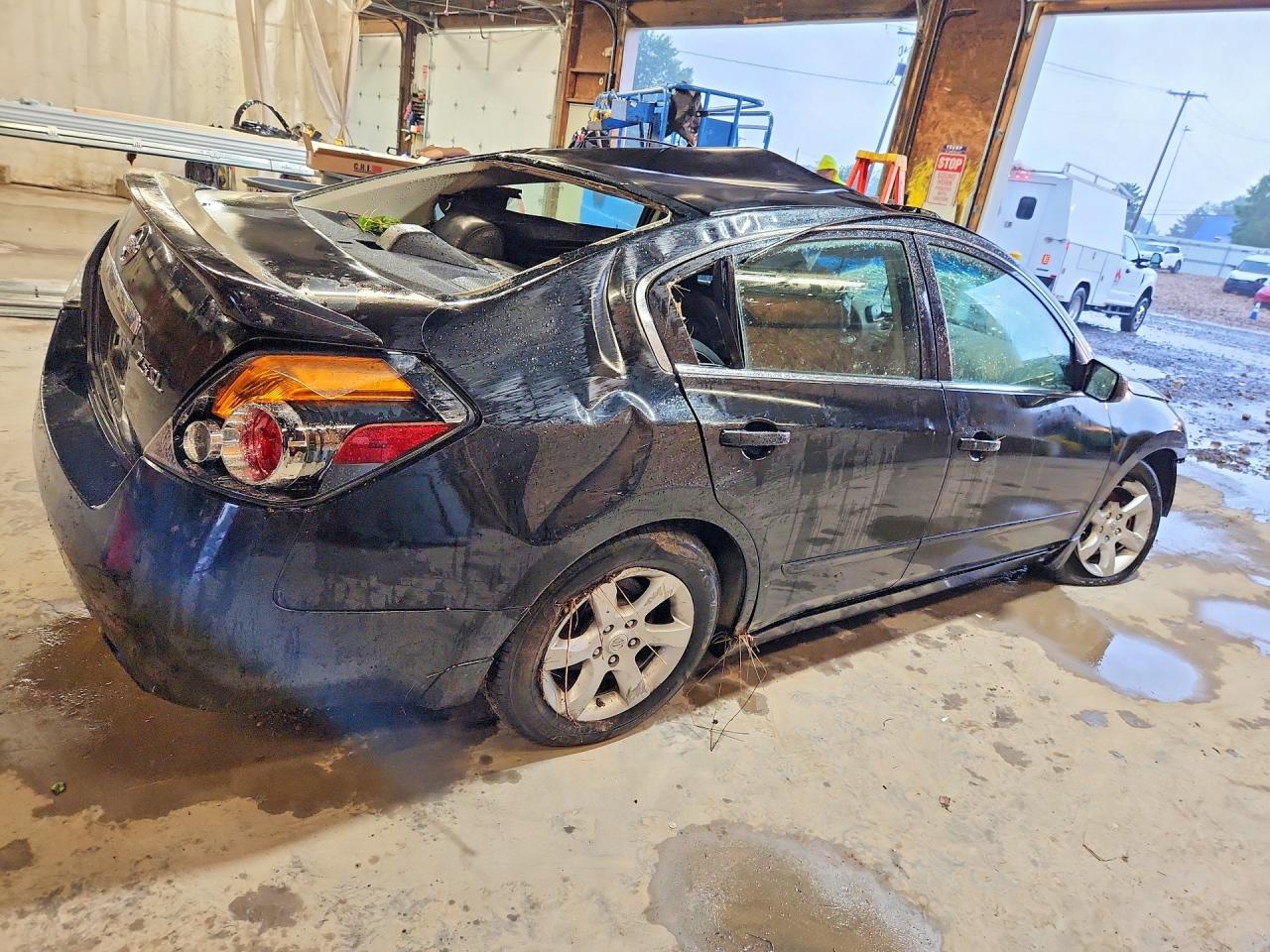 2008 Nissan Altima 2.5 Black vin: 1N4AL21EX8N470025