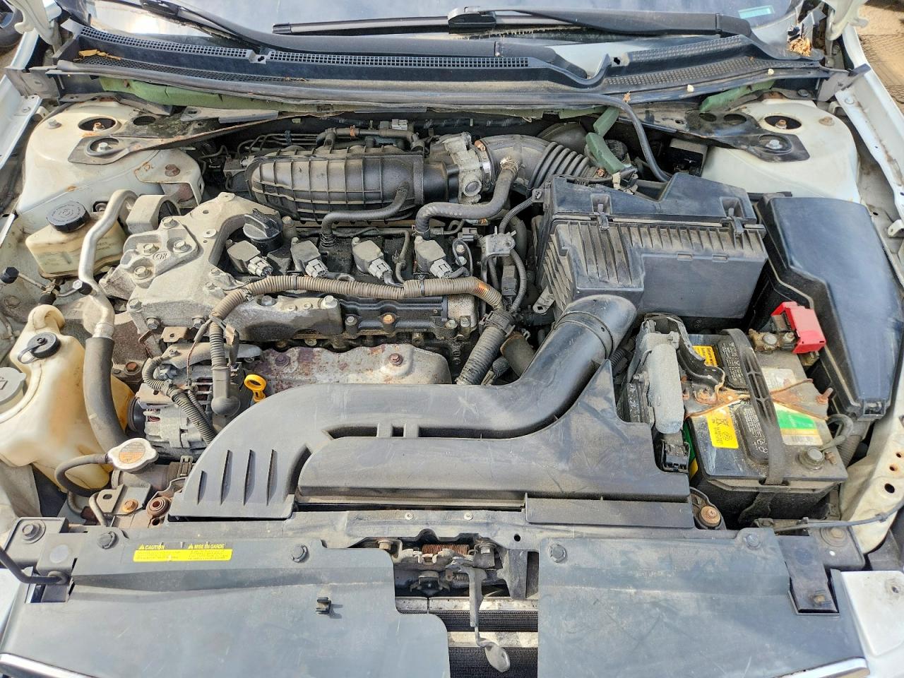 2008 Nissan Altima 2.5 White vin: 1N4AL21EX8N487066