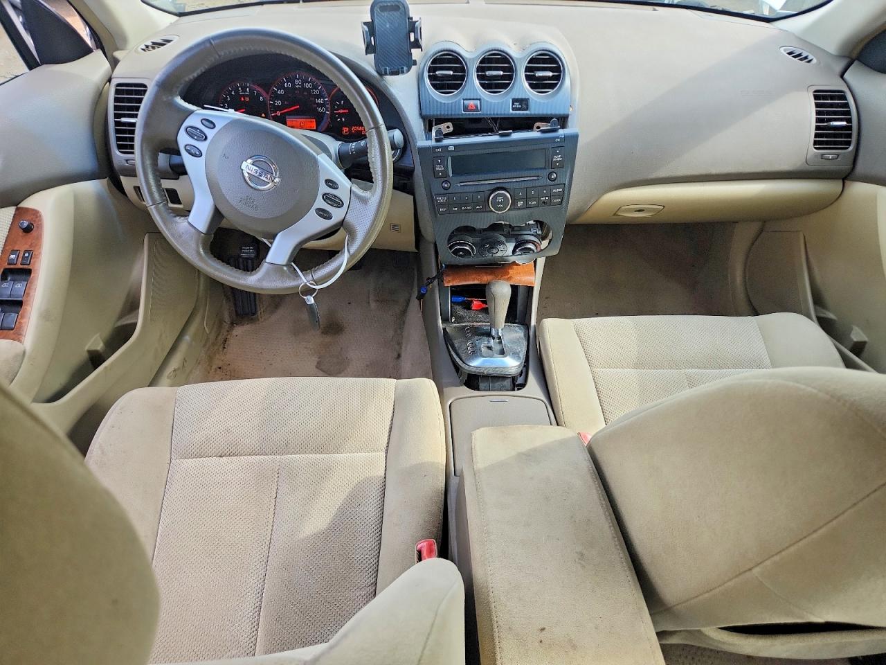 2008 Nissan Altima 2.5 White vin: 1N4AL21EX8N487066