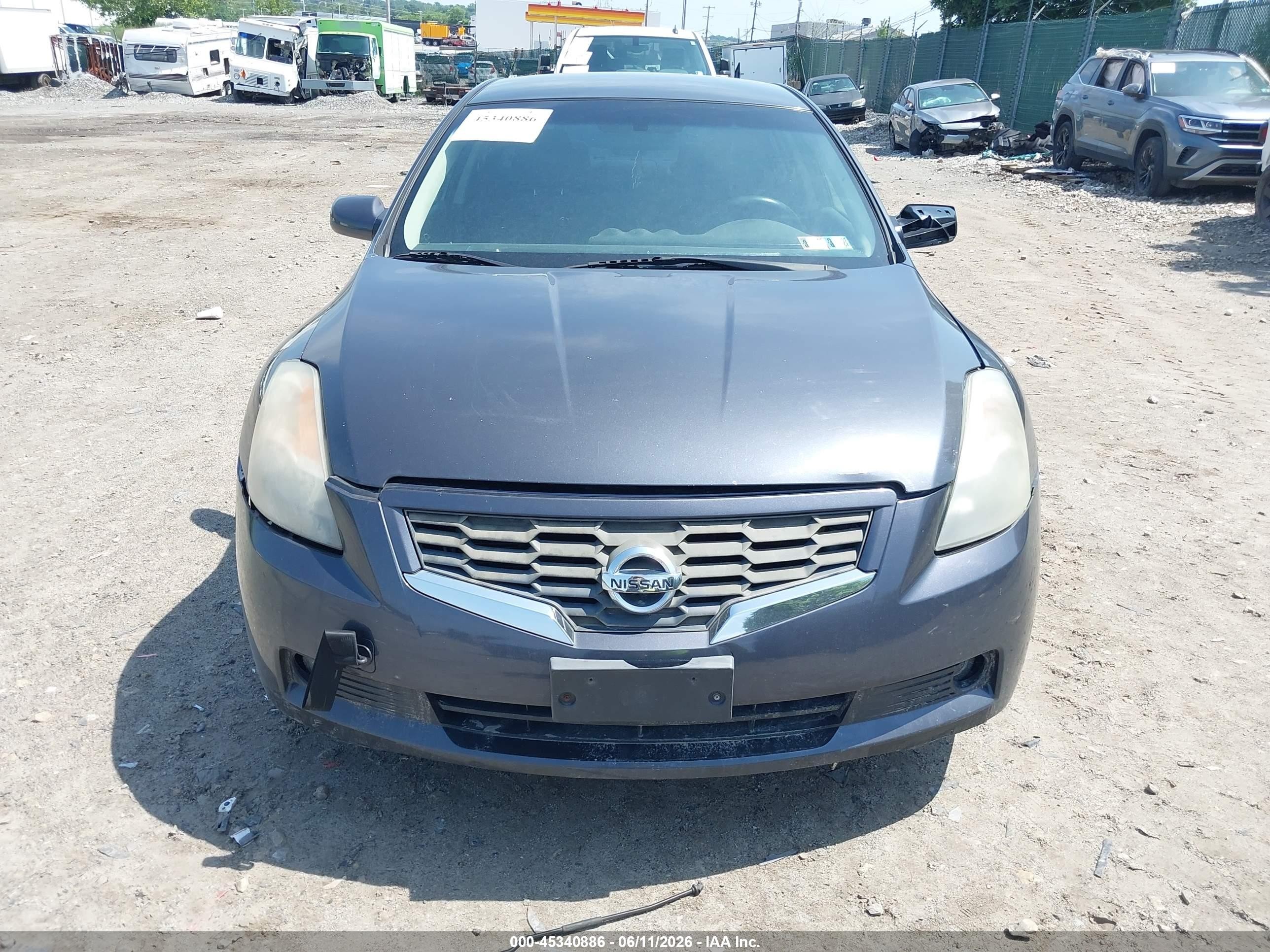2008 Nissan Altima 2.5 S Gray vin: 1N4AL21EX8N488184