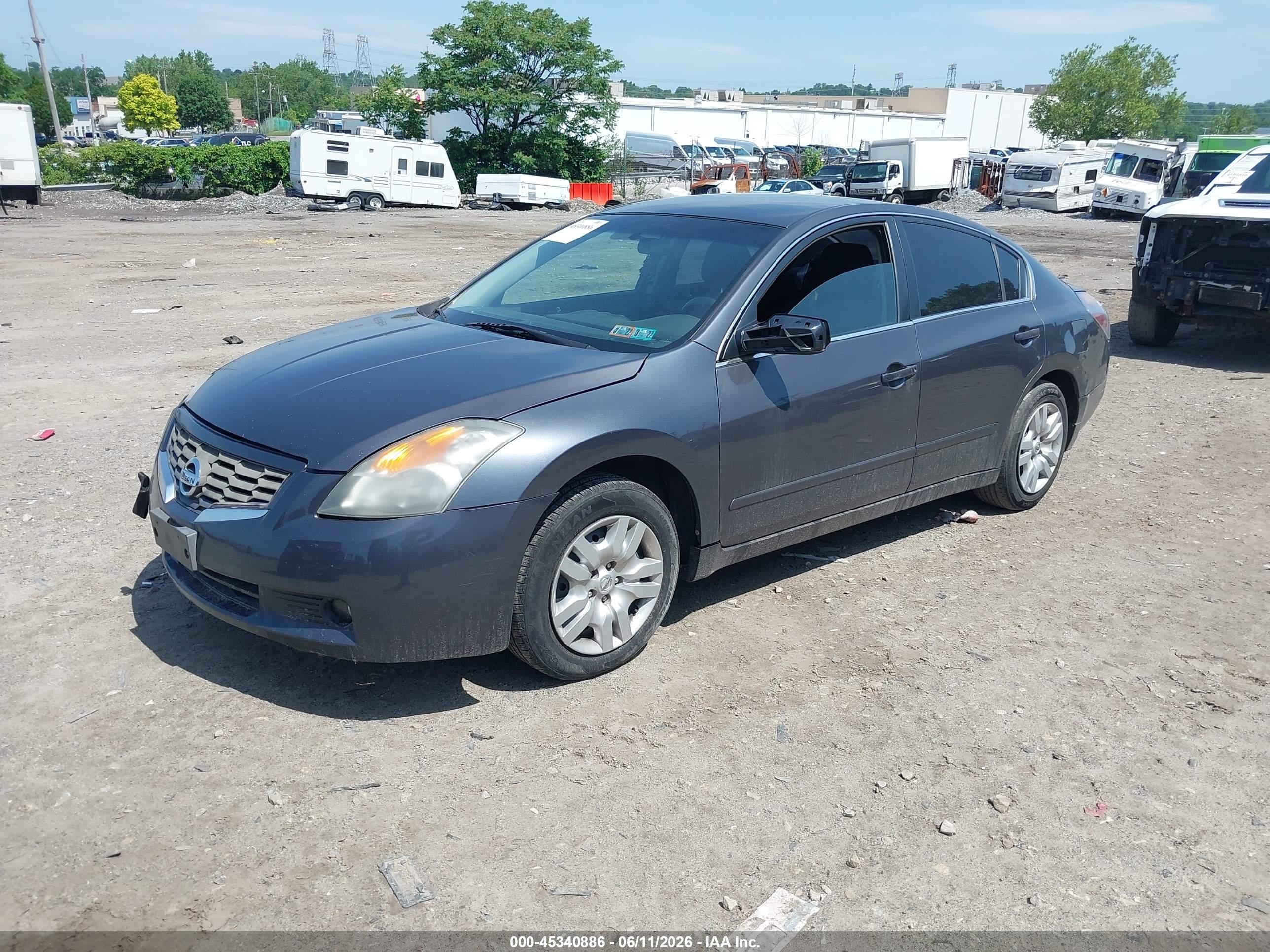 2008 Nissan Altima 2.5 S Gray vin: 1N4AL21EX8N488184