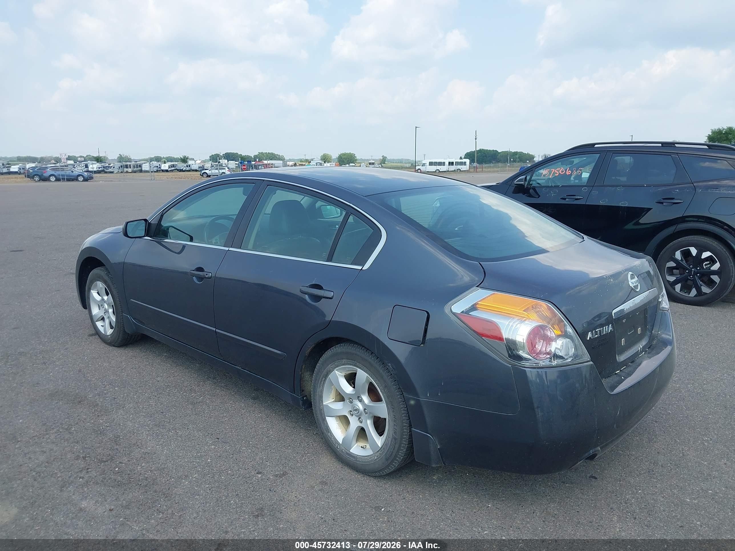 2008 Nissan Altima 2.5 Sl Gray vin: 1N4AL21EX8N553440