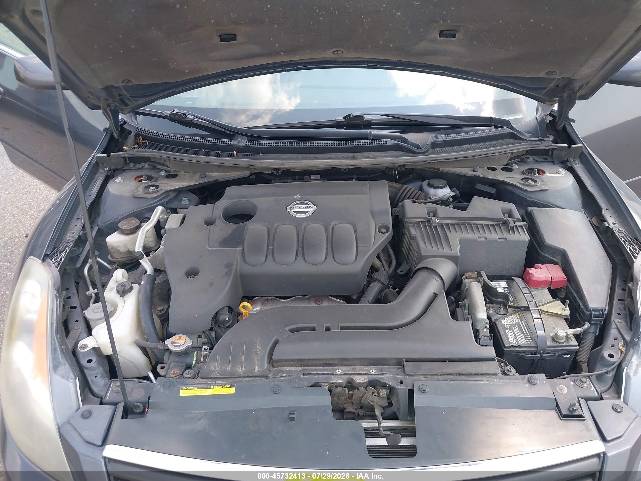 2008 Nissan Altima 2.5 Sl Gray vin: 1N4AL21EX8N553440