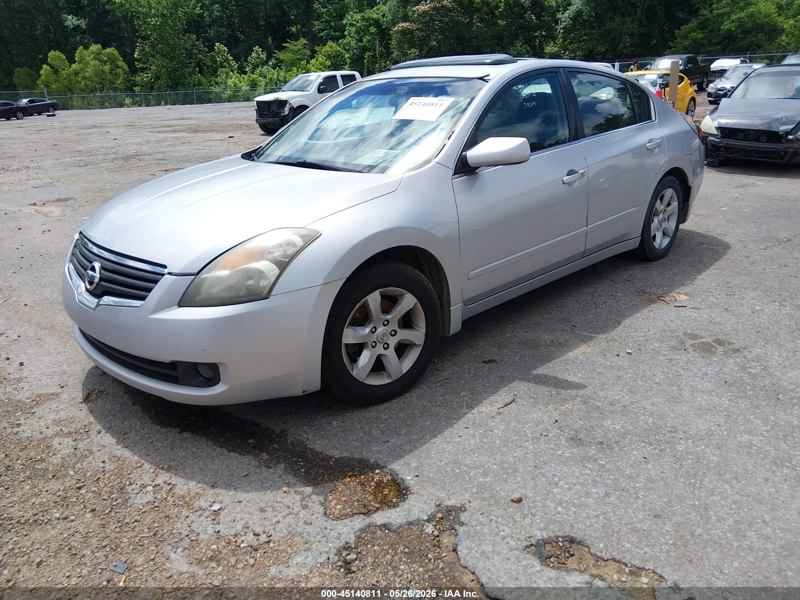 2009 Nissan Altima 2.5 S Серый vin: 1N4AL21EX9C146294
