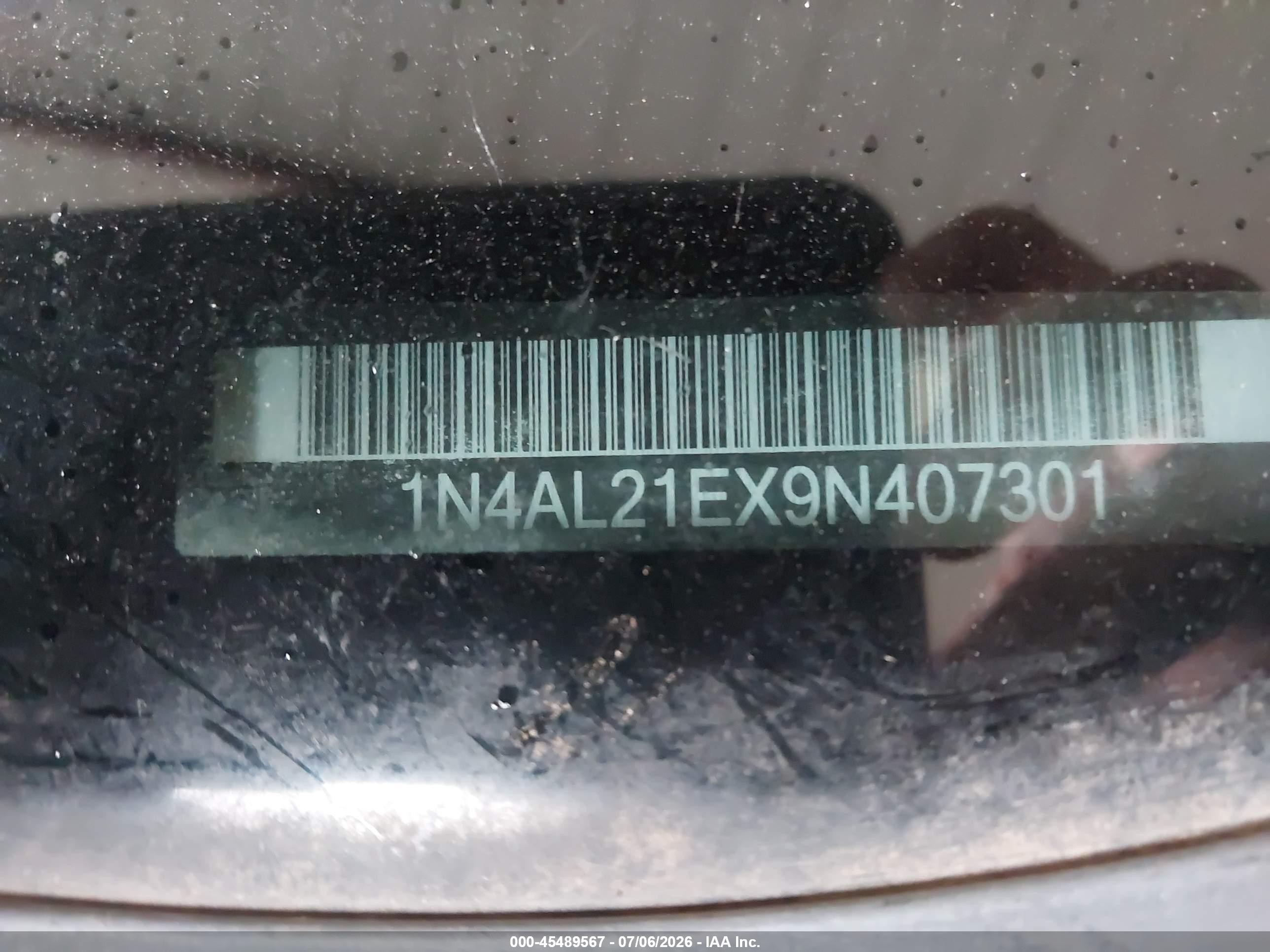 2009 Nissan Altima 2.5 S Pewter vin: 1N4AL21EX9N407301