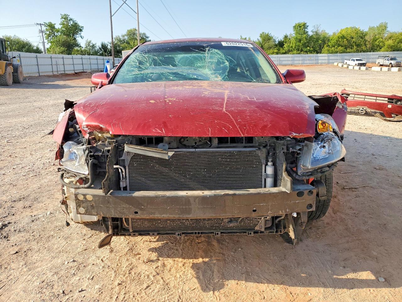 2009 Nissan Altima 2.5 Red vin: 1N4AL21EX9N456417