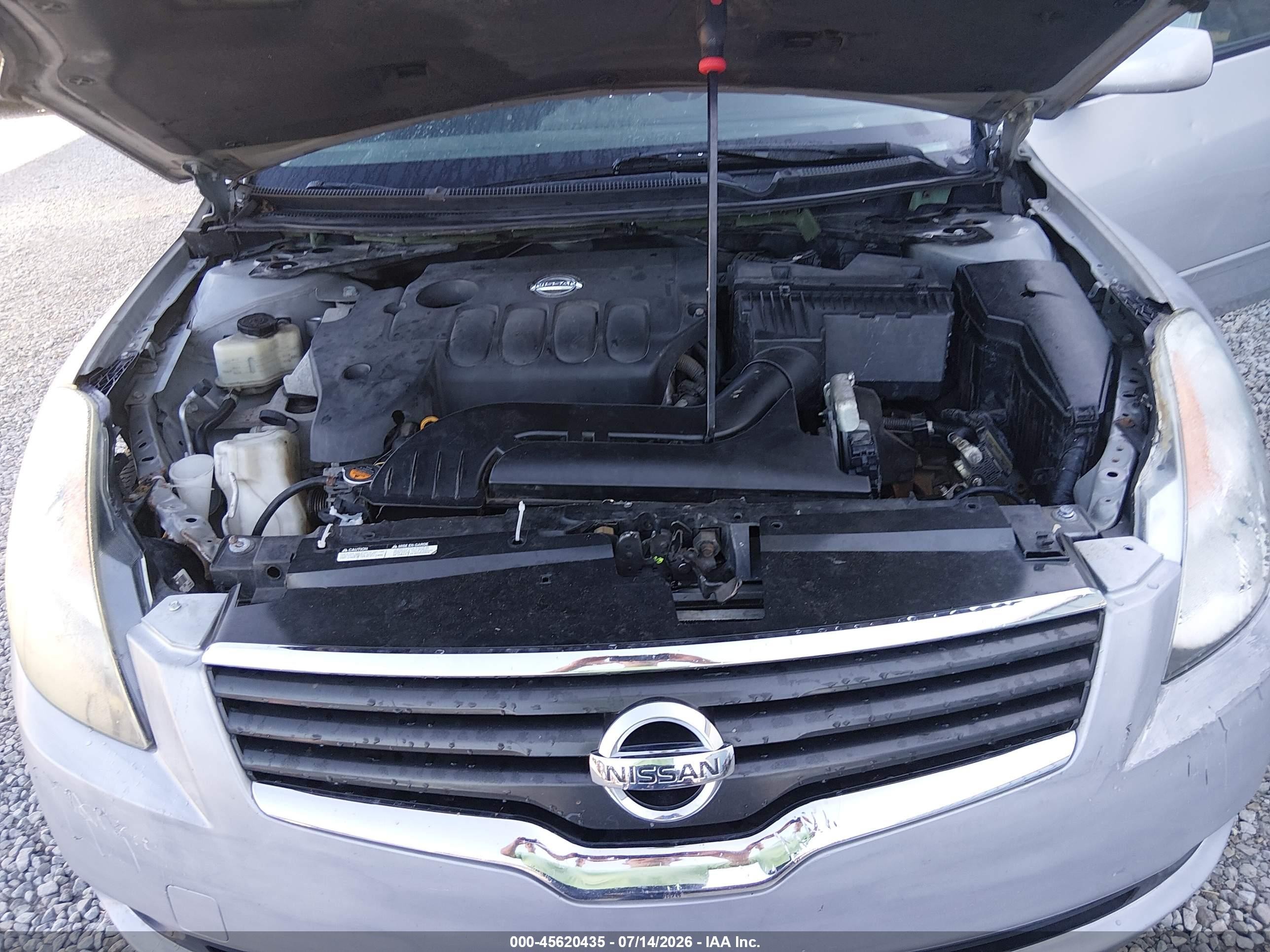 2009 Nissan Altima 2.5 S Серый vin: 1N4AL21EX9N471788
