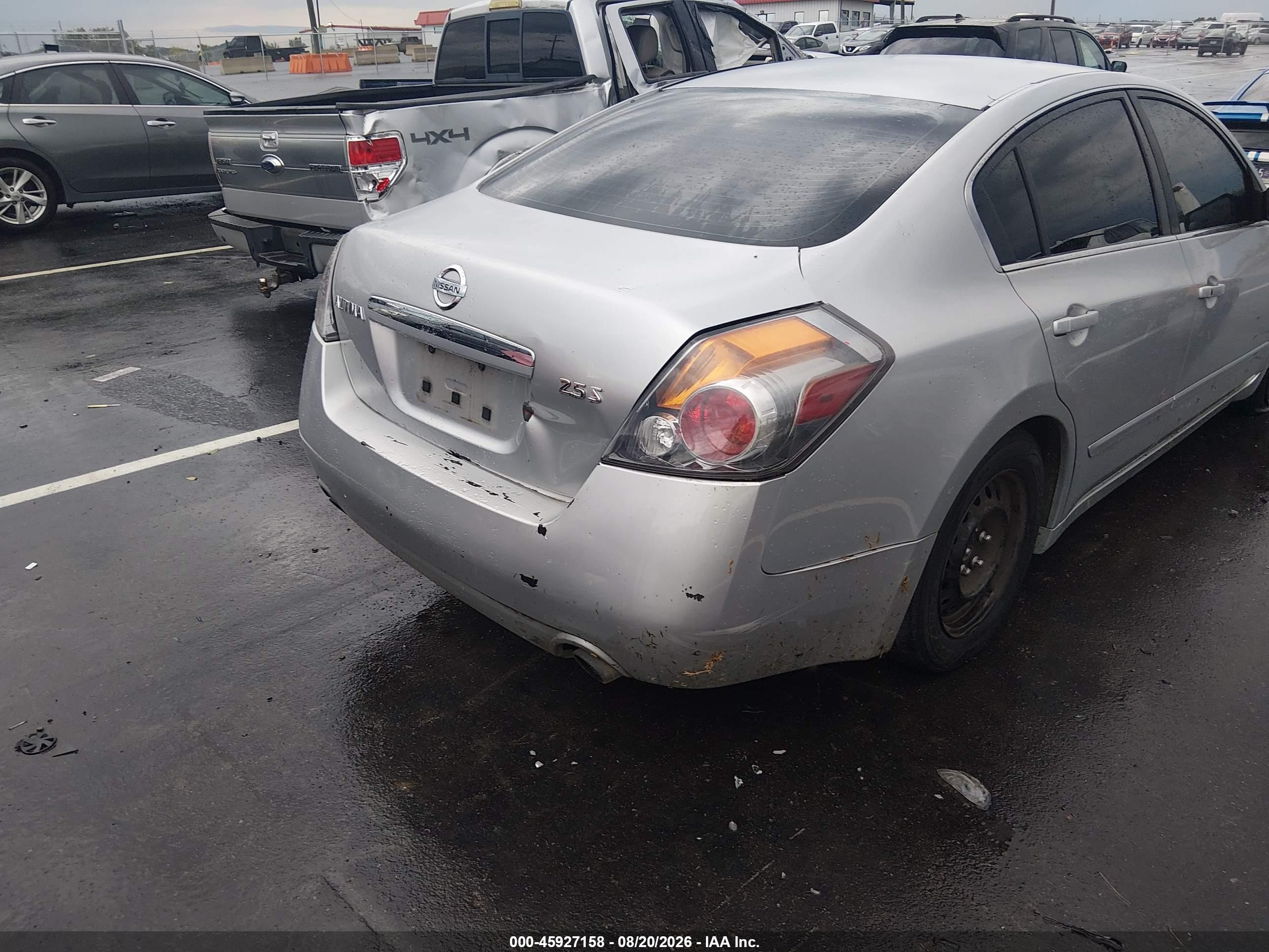 2009 Nissan Altima 2.5 S Silver vin: 1N4AL21EX9N490065