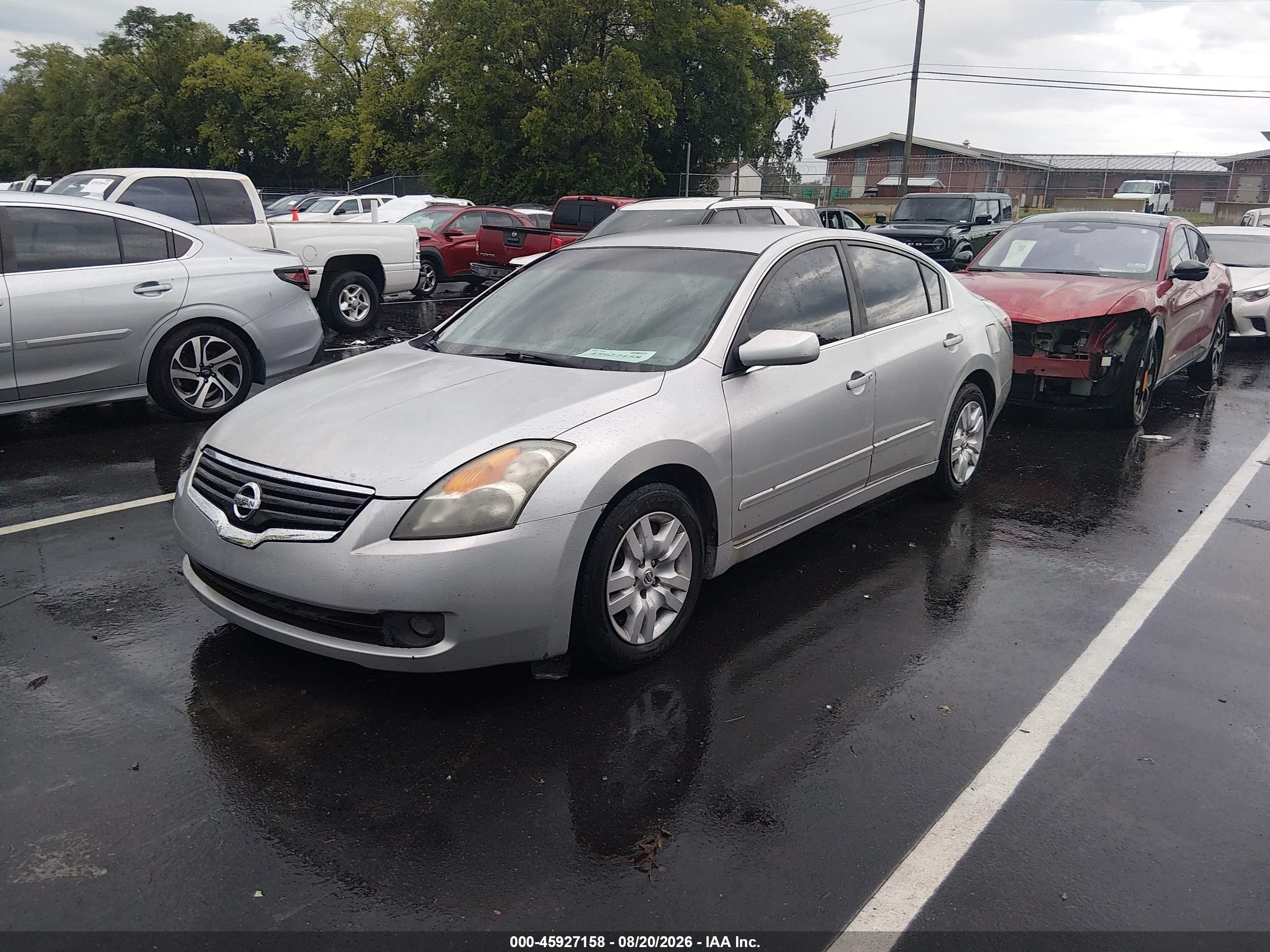 2009 Nissan Altima 2.5 S Silver vin: 1N4AL21EX9N490065