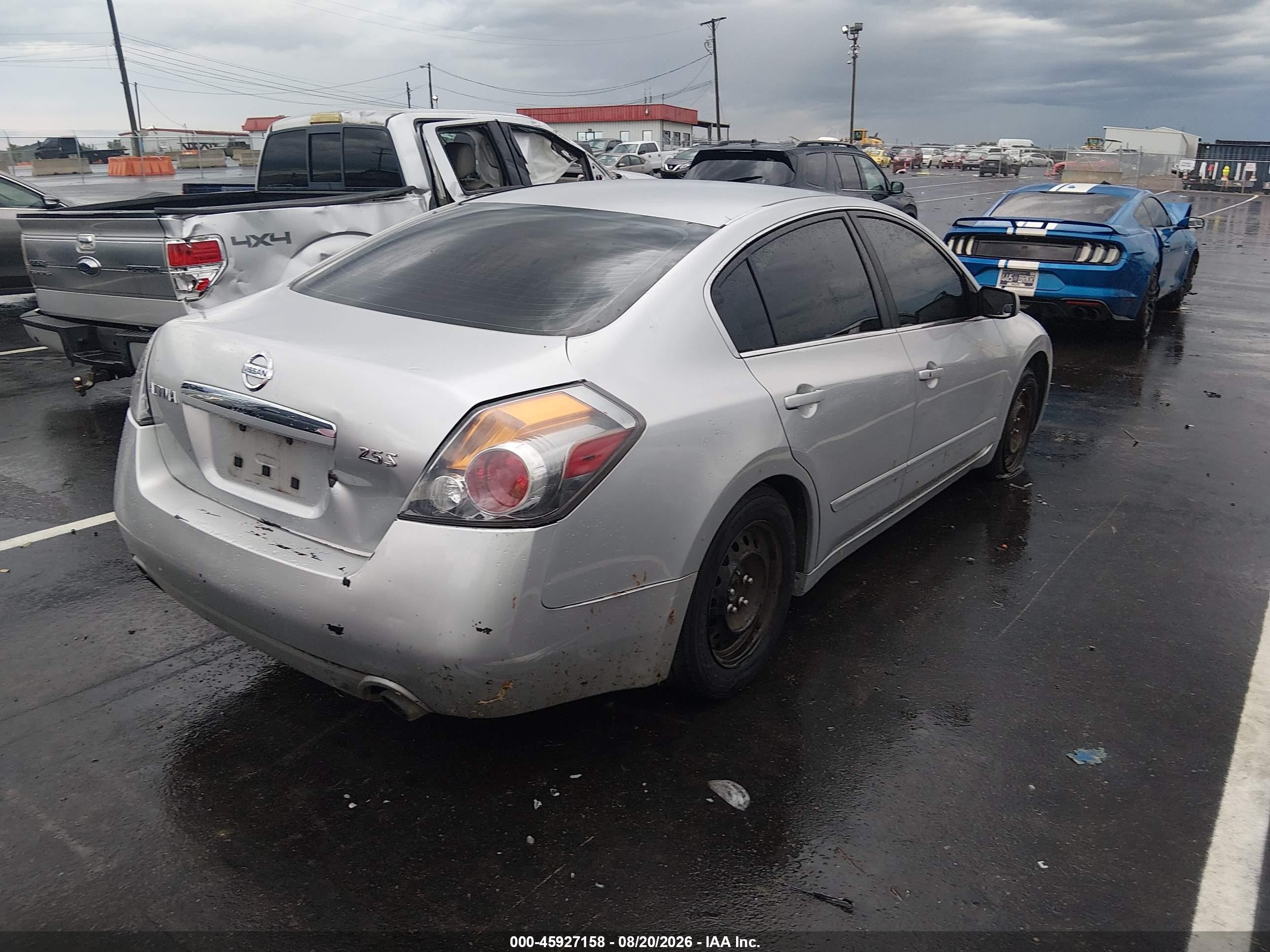 2009 Nissan Altima 2.5 S Silver vin: 1N4AL21EX9N490065