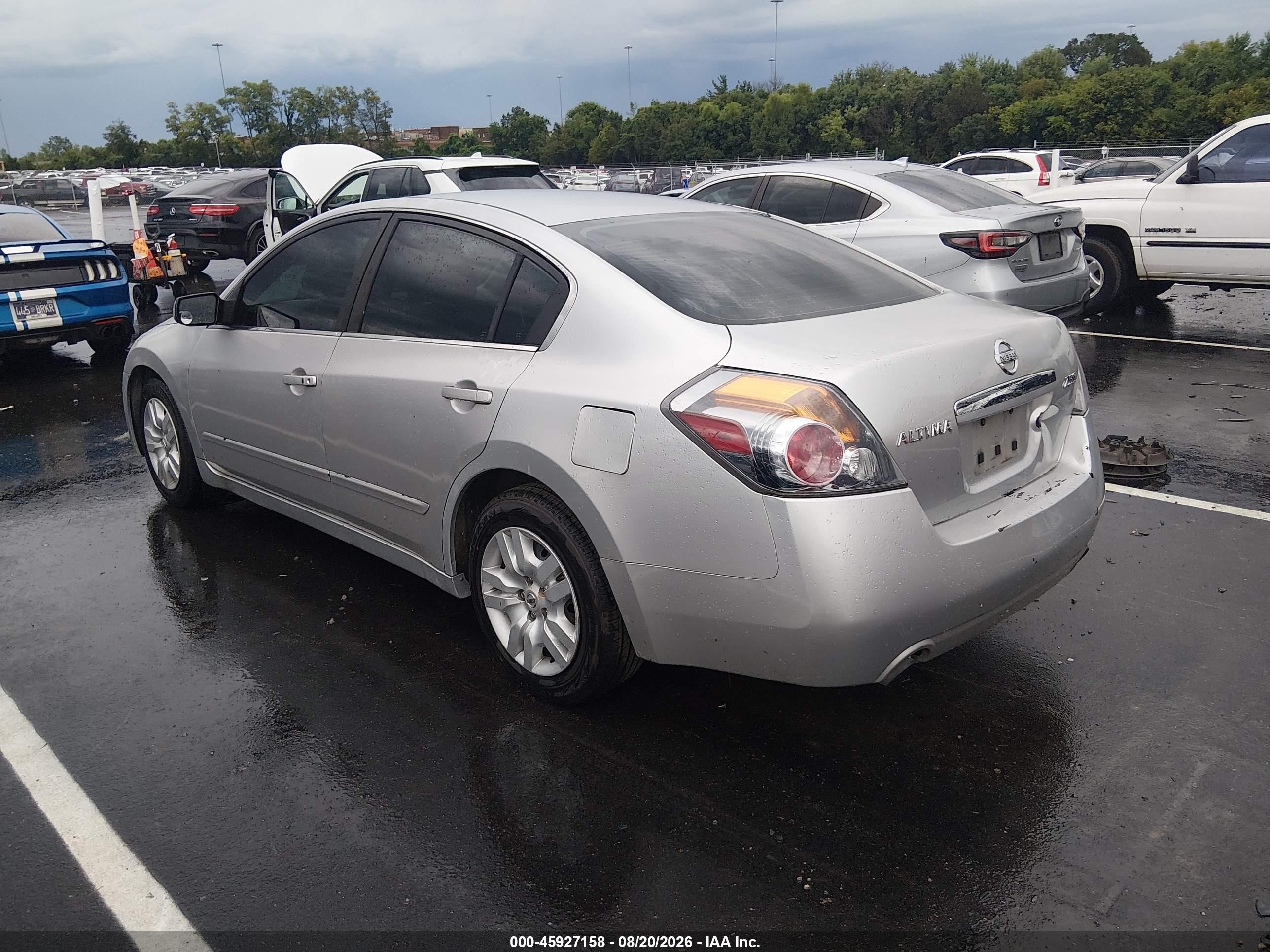2009 Nissan Altima 2.5 S Silver vin: 1N4AL21EX9N490065