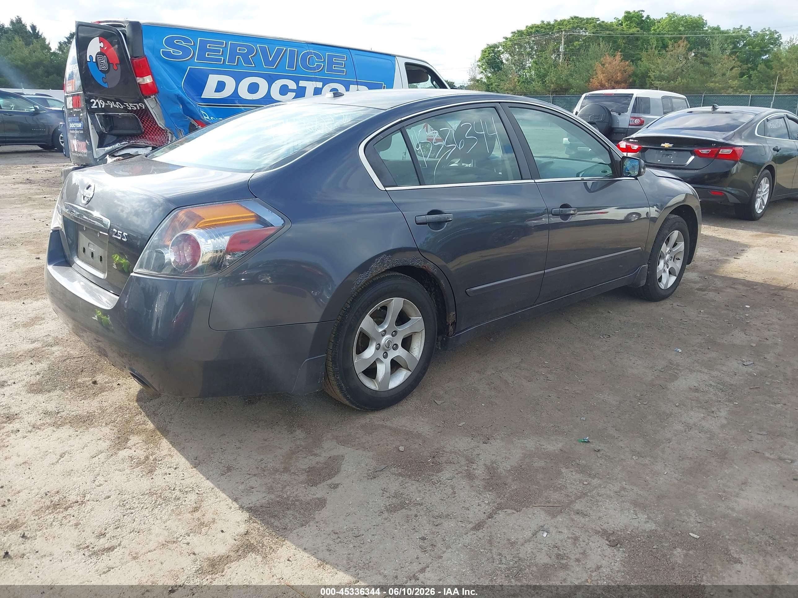 2009 Nissan Altima 2.5 S Gray vin: 1N4AL21EX9N500027