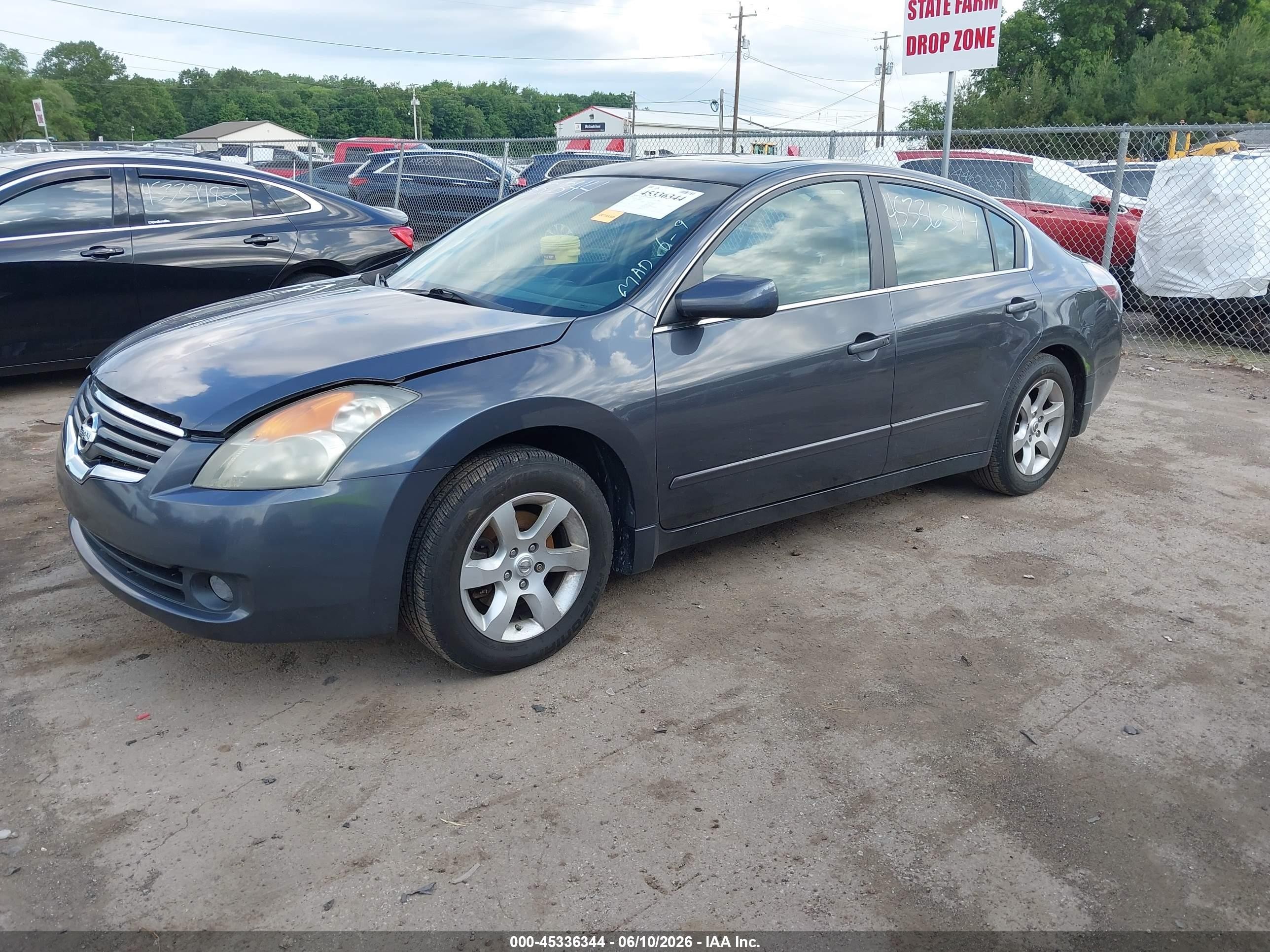 2009 Nissan Altima 2.5 S Gray vin: 1N4AL21EX9N500027