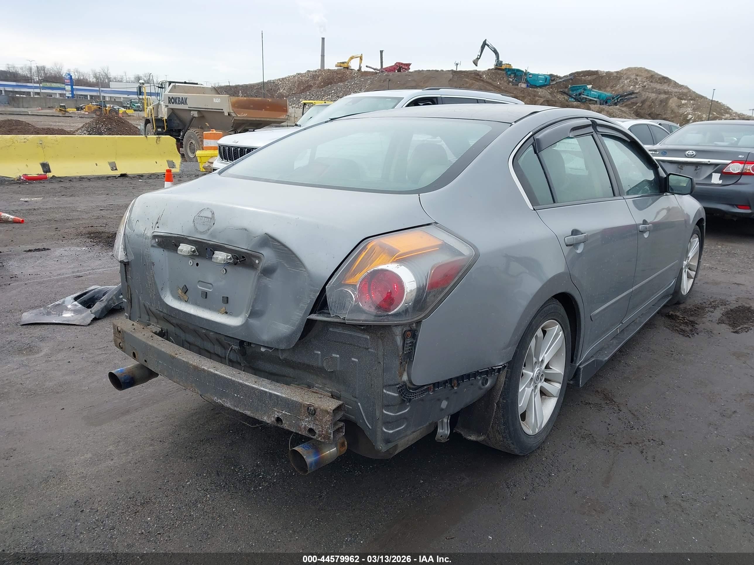 2009 Nissan Altima 2.5 S Gray vin: 1N4AL21EX9N506314