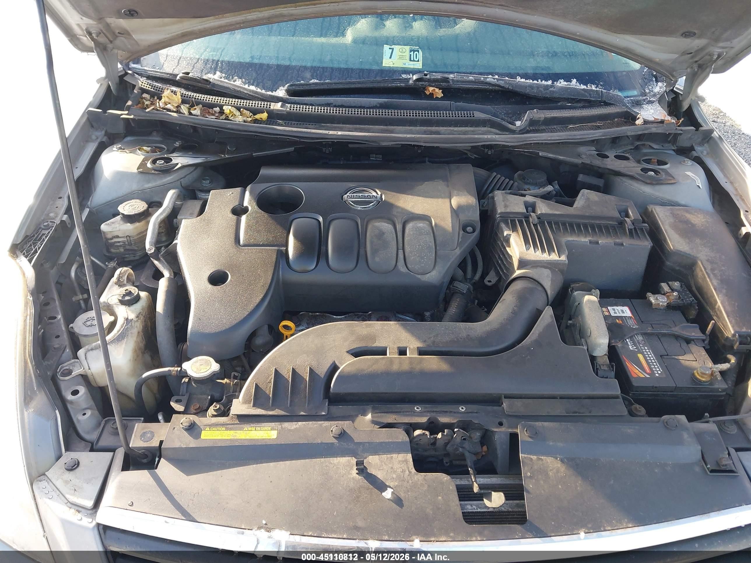 2009 Nissan Altima 2.5 S Gray vin: 1N4AL21EX9N531763