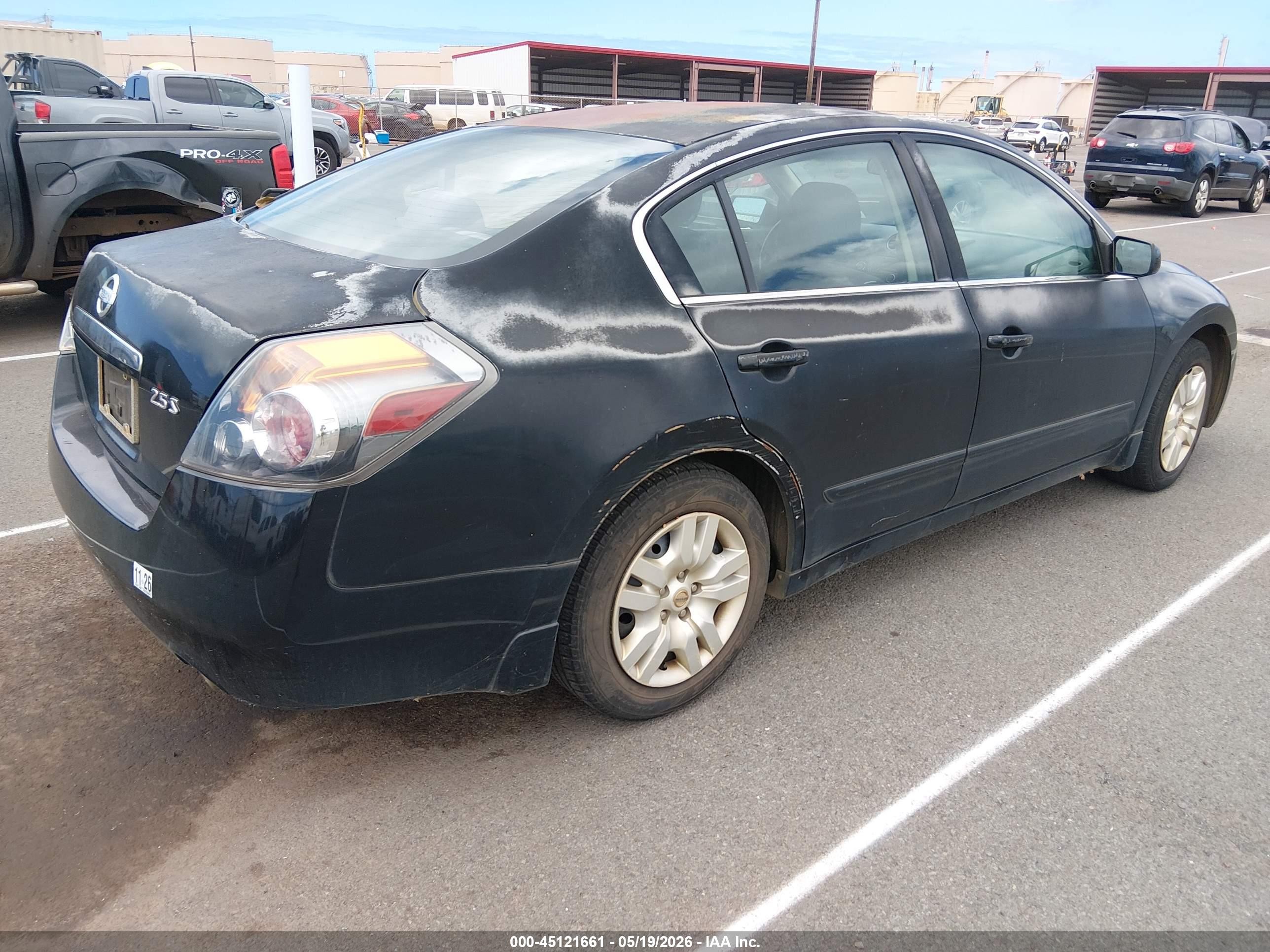 2009 Nissan Altima 2.5 S Black vin: 1N4AL21EX9N539331