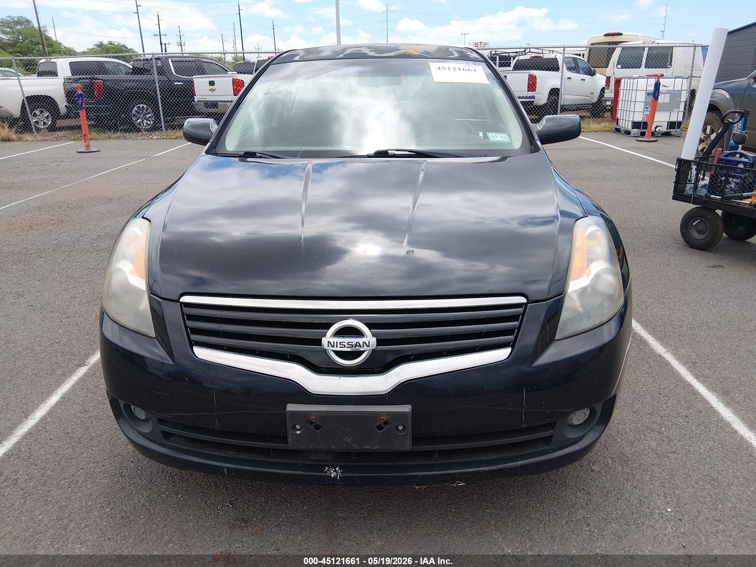 2009 Nissan Altima 2.5 S Black vin: 1N4AL21EX9N539331