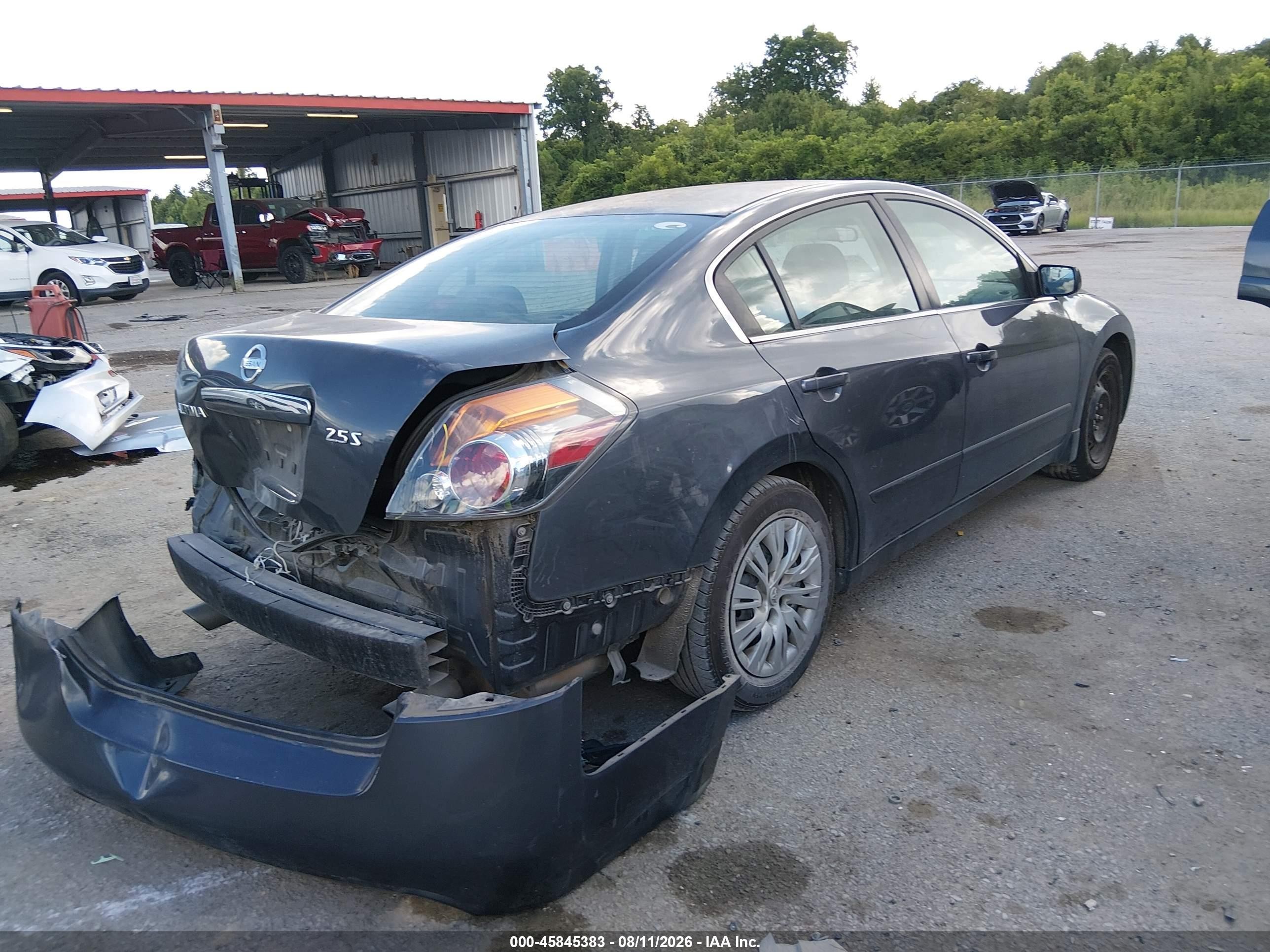 2009 Nissan Altima 2.5 S Gray vin: 1N4AL21EX9N545145