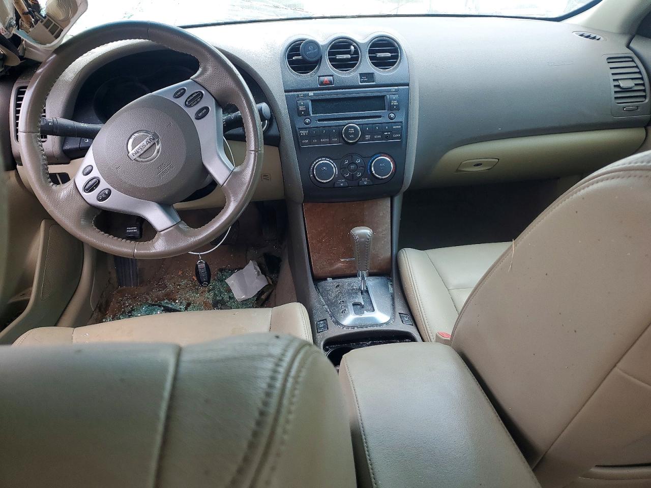 2009 Nissan Altima 2.5 White vin: 1N4AL21EX9N548028