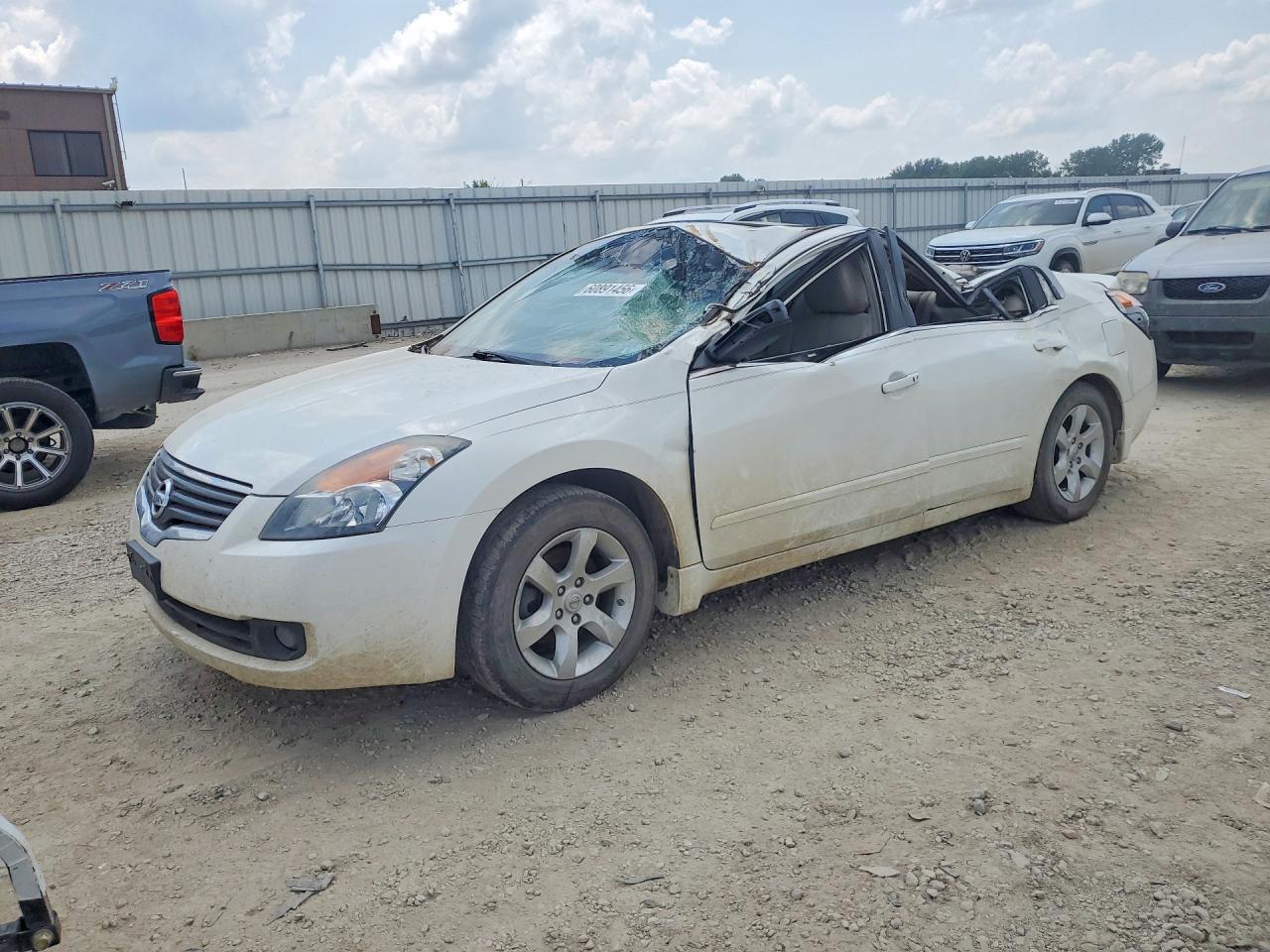 2009 Nissan Altima 2.5 White vin: 1N4AL21EX9N548028
