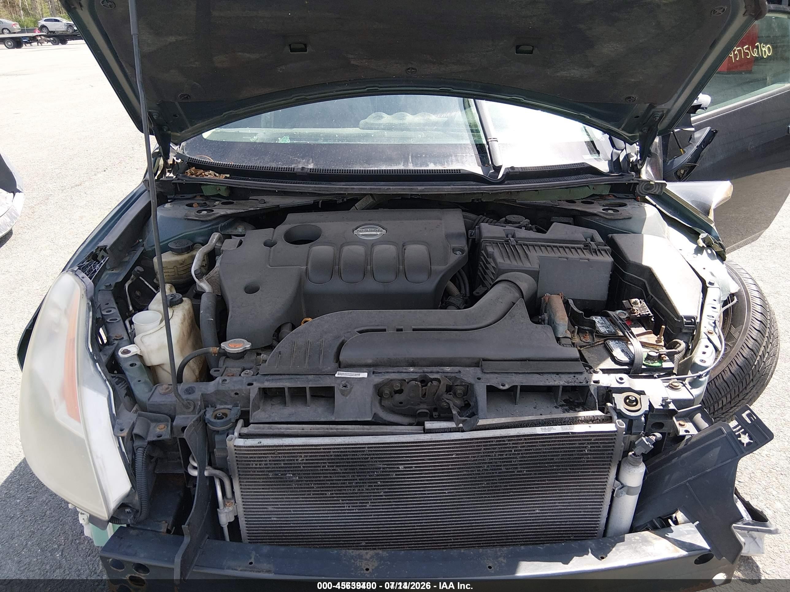 2008 Nissan Altima 2.5 S Серый vin: 1N4AL24E08C129840