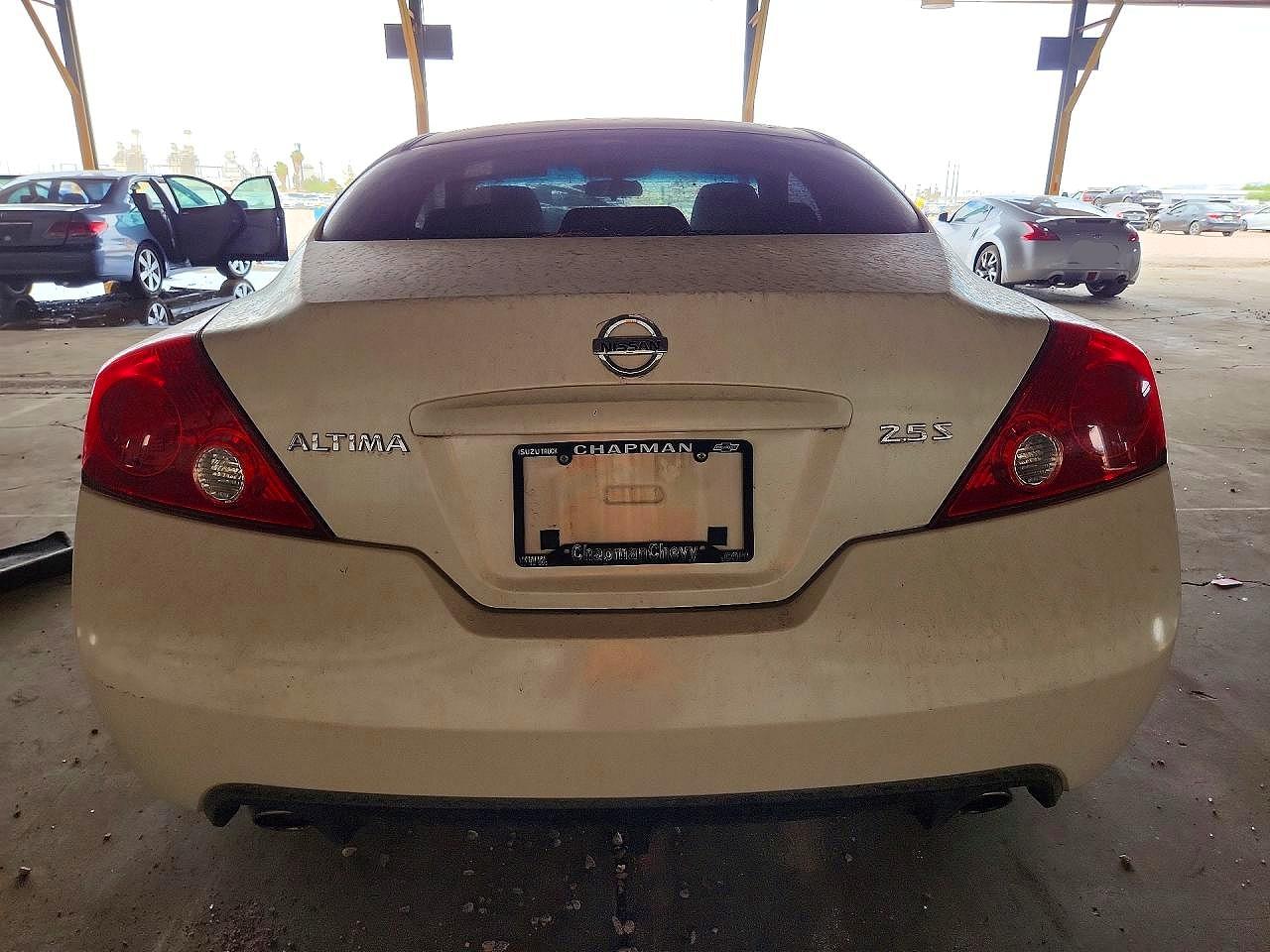 2008 Nissan Altima 2.5s White vin: 1N4AL24E08C246575