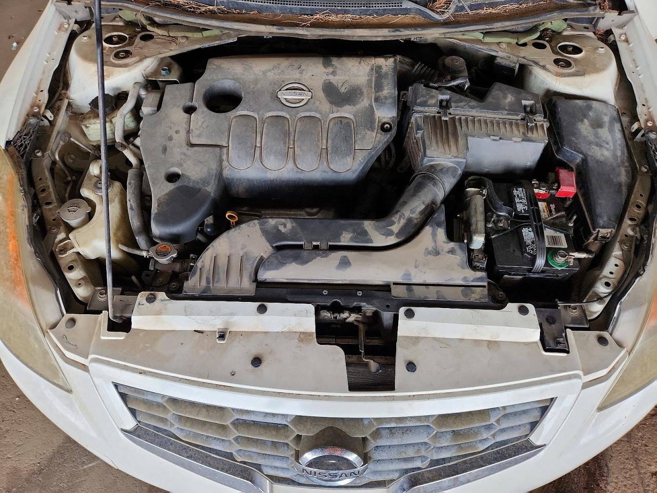 2008 Nissan Altima 2.5s White vin: 1N4AL24E08C246575