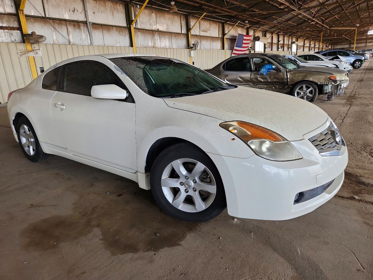 2008 Nissan Altima 2.5s White vin: 1N4AL24E08C246575
