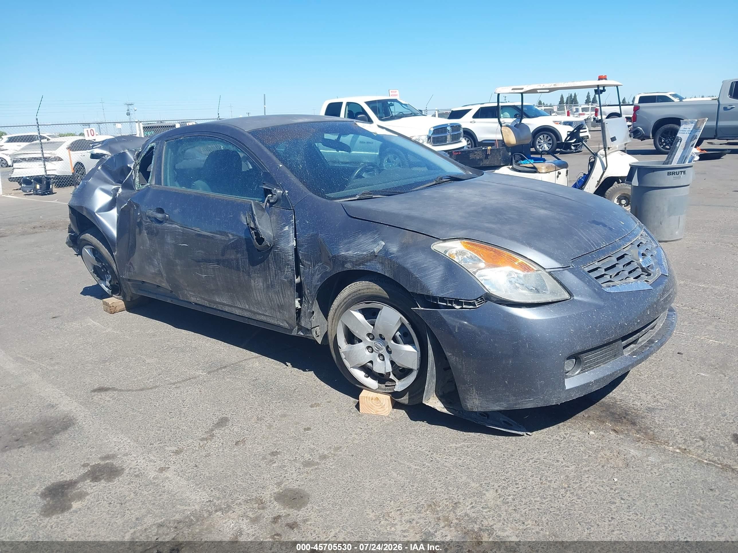 2008 Nissan Altima 2.5 S Gray vin: 1N4AL24E08C286574