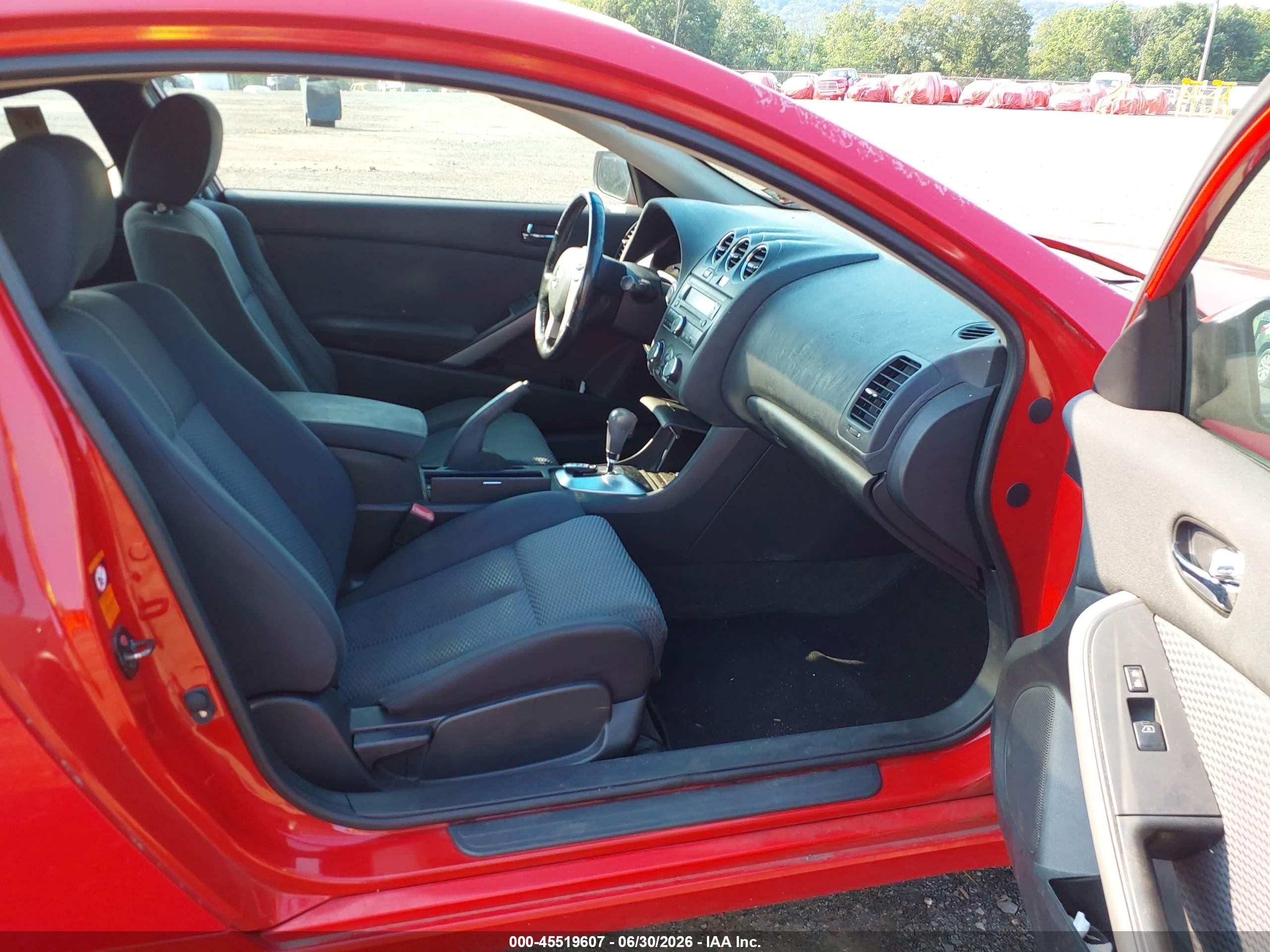 2008 Nissan Altima 2.5 S Красный vin: 1N4AL24E08C288079
