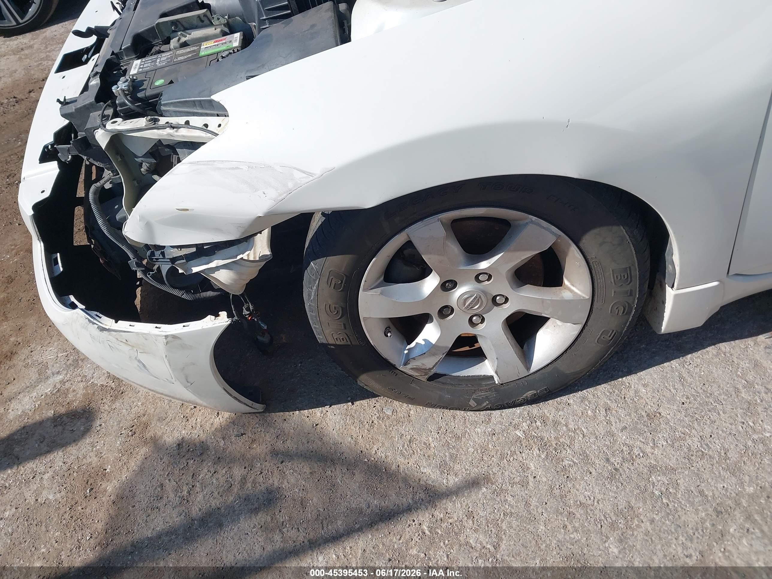 2009 Nissan Altima 2.5 S White vin: 1N4AL24E09C152908