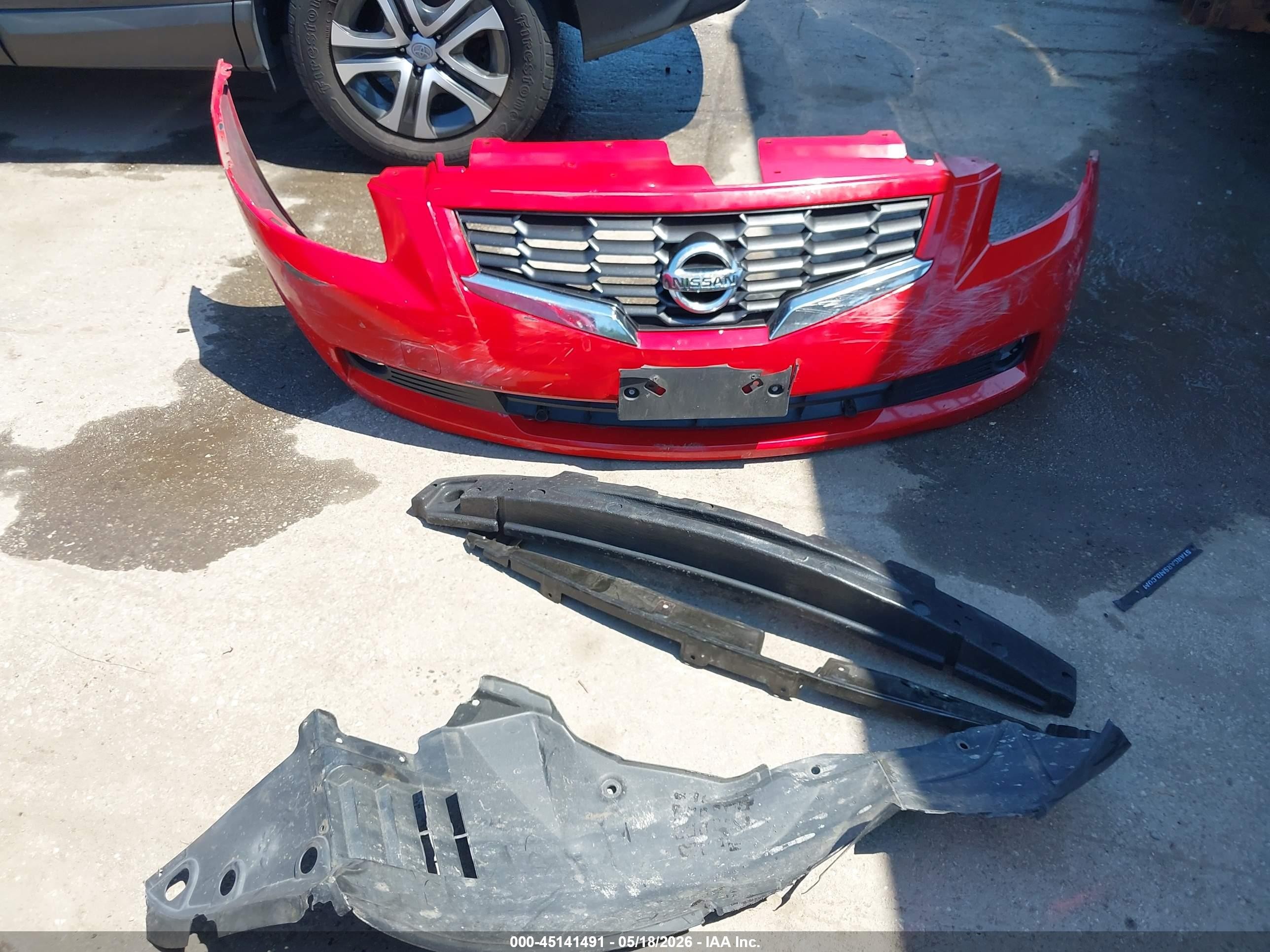 2009 Nissan Altima 2.5 S Red vin: 1N4AL24E09C181499