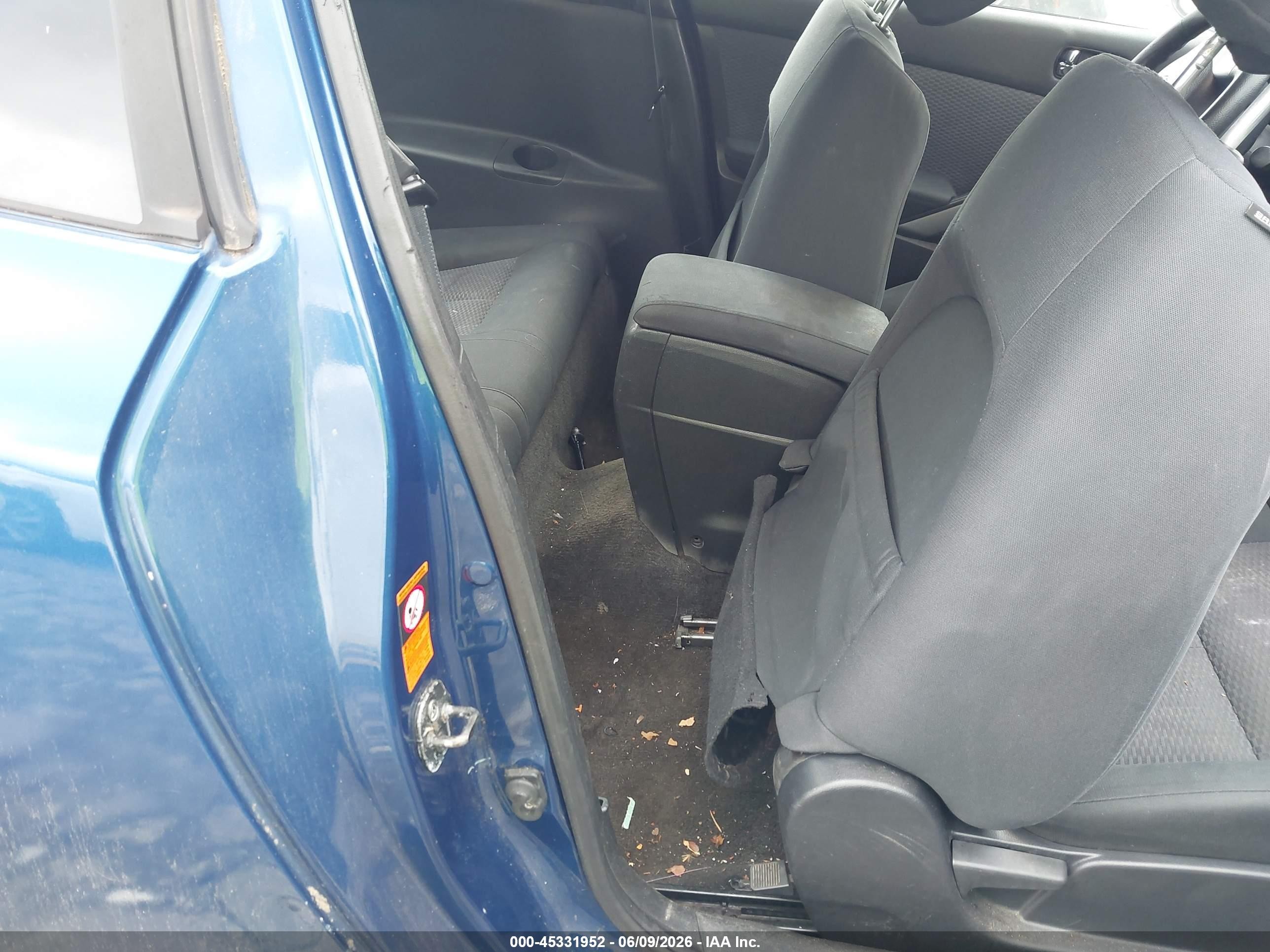 2008 Nissan Altima 2.5 S Blue vin: 1N4AL24E18C261179
