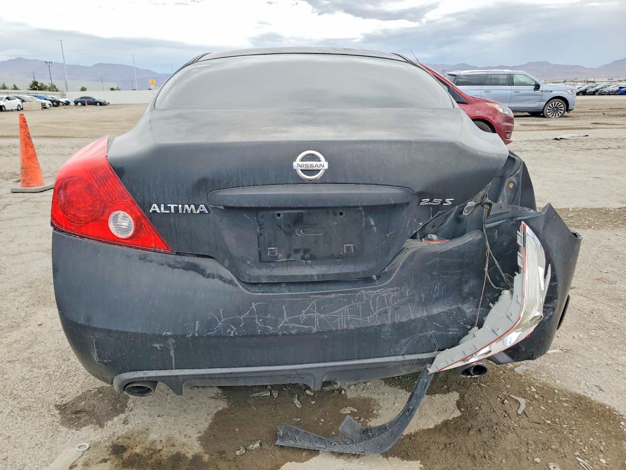 2008 Nissan Altima 2.5s Black vin: 1N4AL24E18C279942