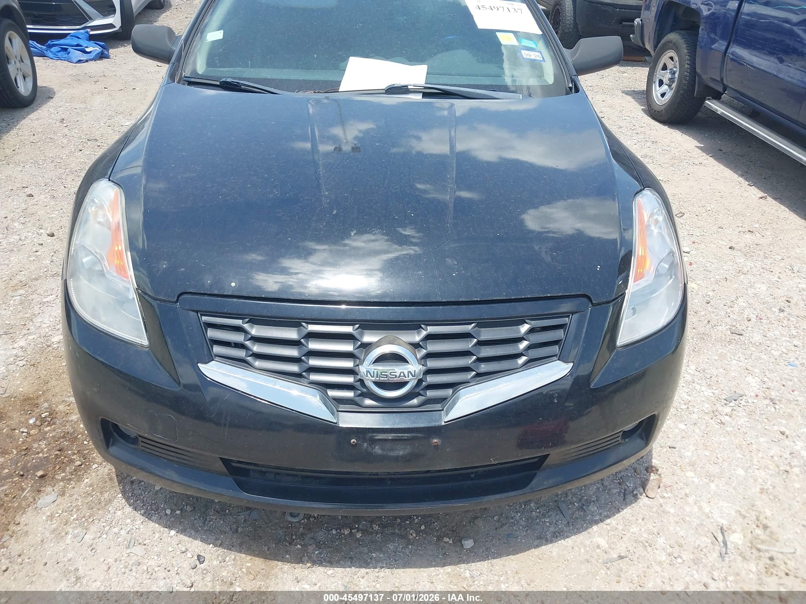 2009 Nissan Altima 2.5 S Black vin: 1N4AL24E19C135910