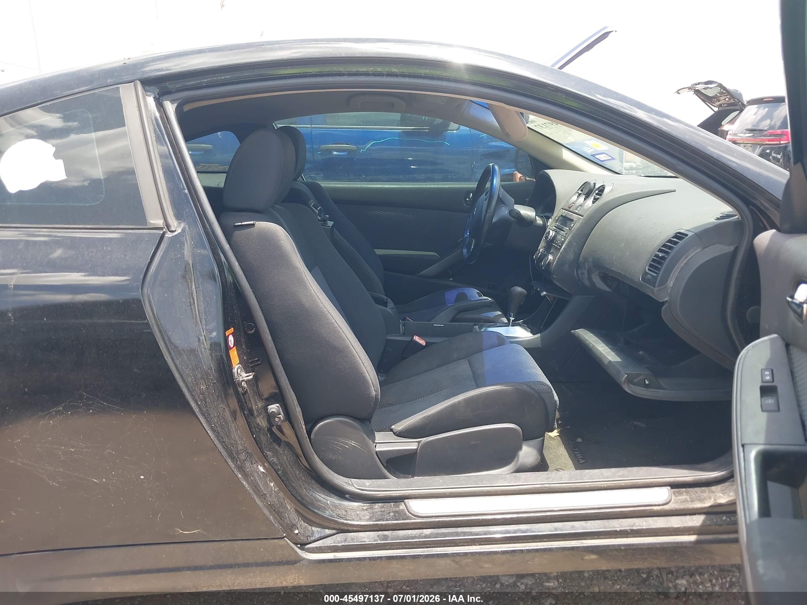 2009 Nissan Altima 2.5 S Black vin: 1N4AL24E19C135910