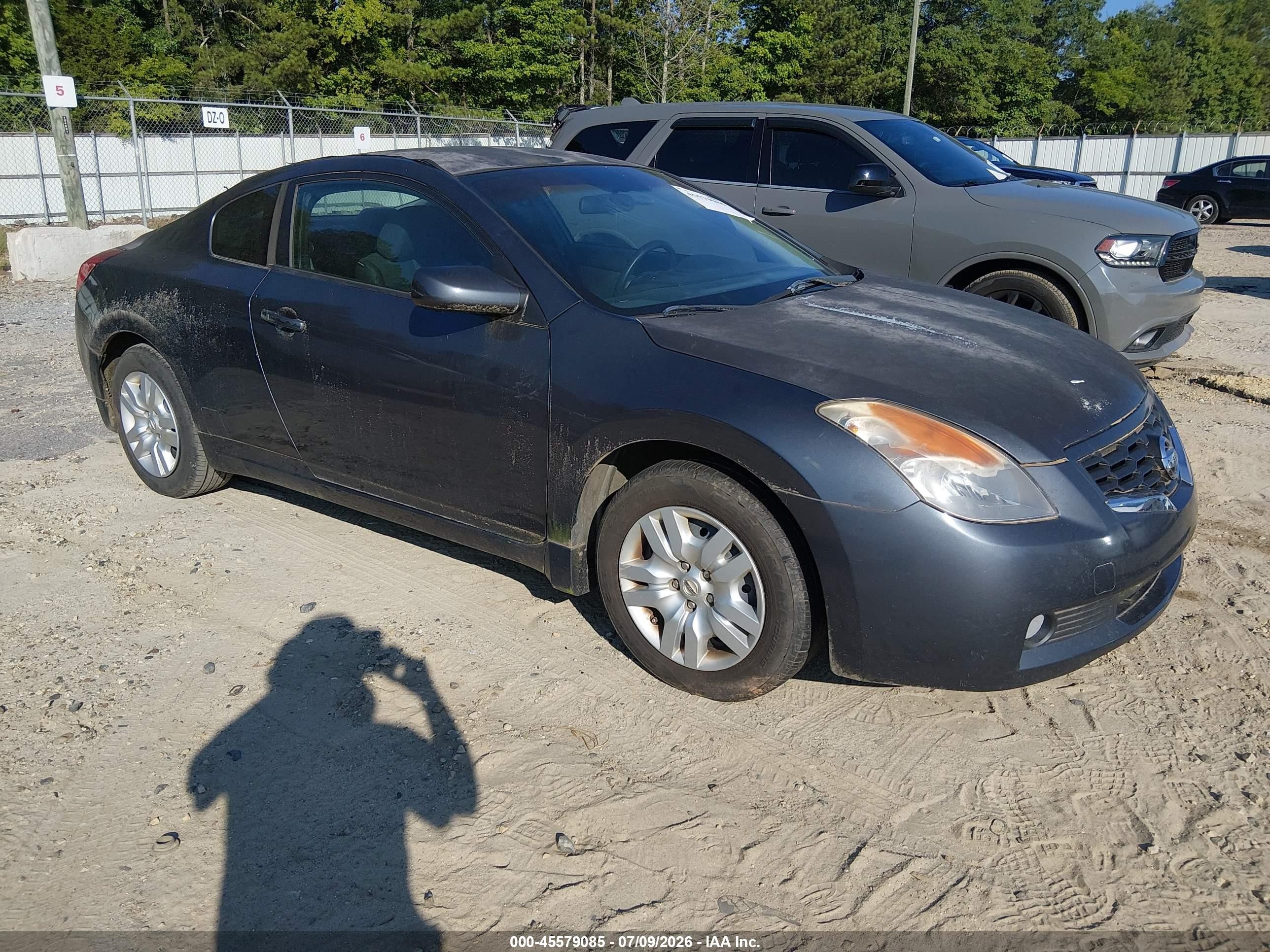 2009 Nissan Altima 2.5 S Black vin: 1N4AL24E19C188882