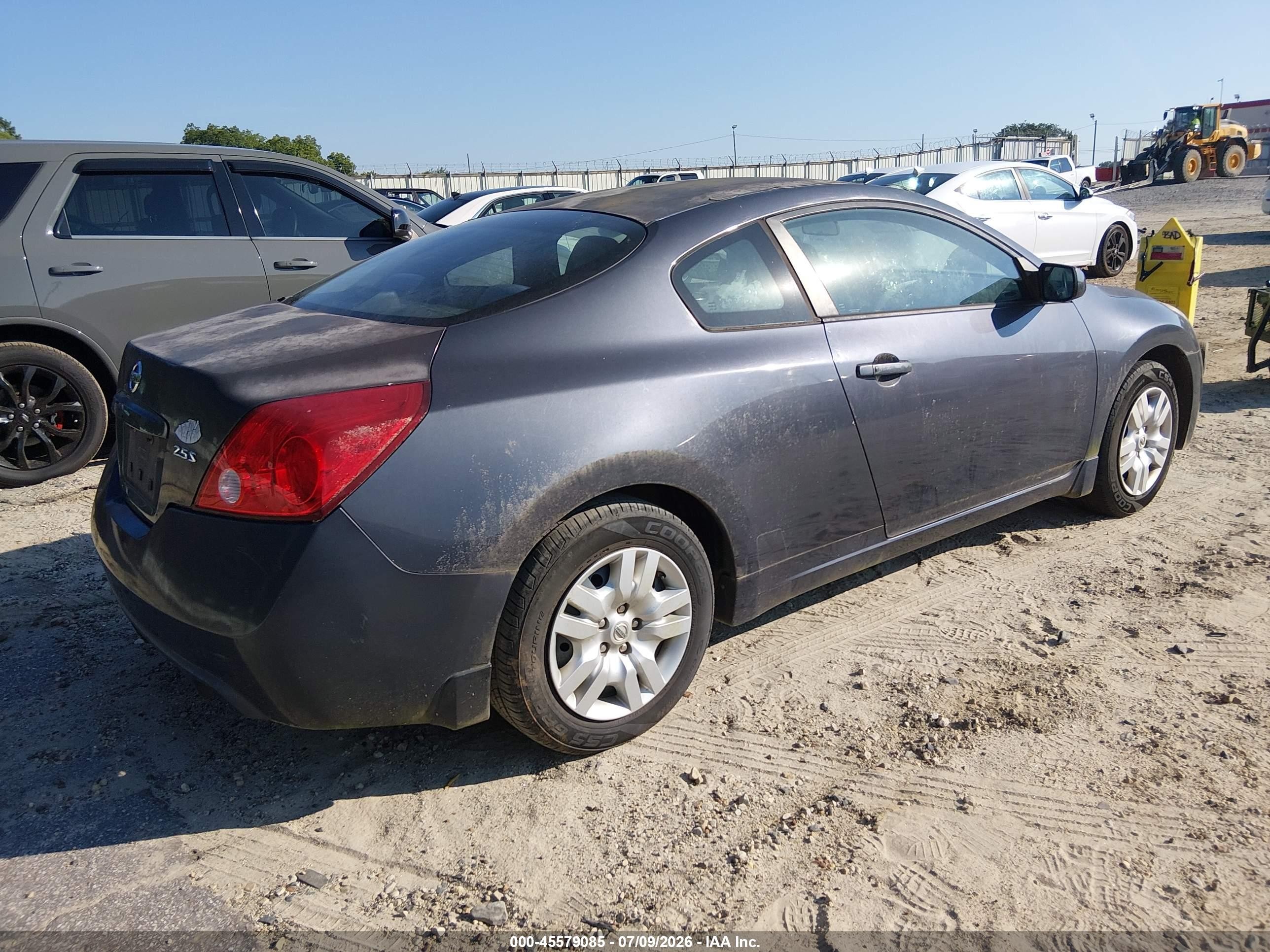 2009 Nissan Altima 2.5 S Black vin: 1N4AL24E19C188882