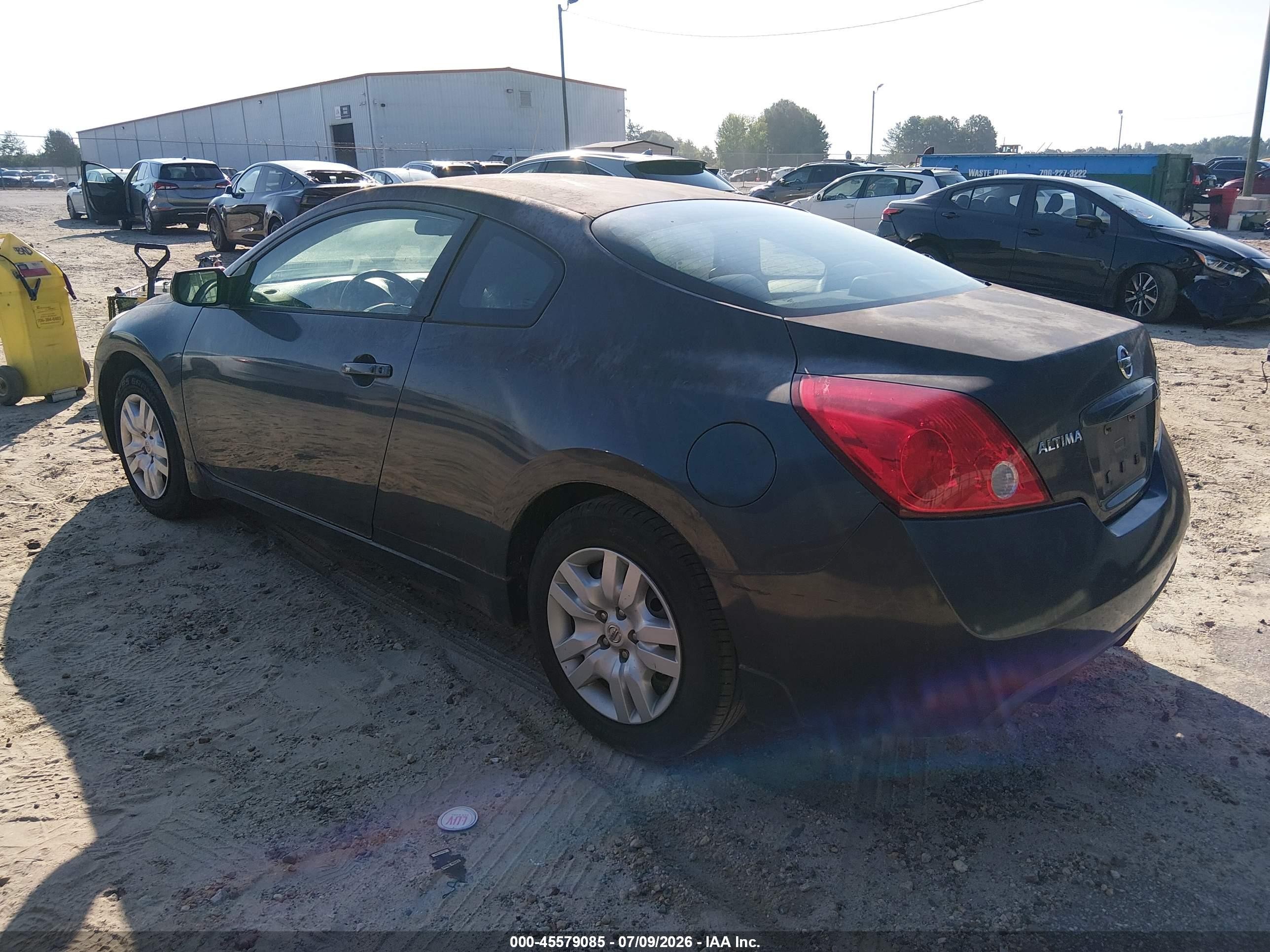 2009 Nissan Altima 2.5 S Black vin: 1N4AL24E19C188882