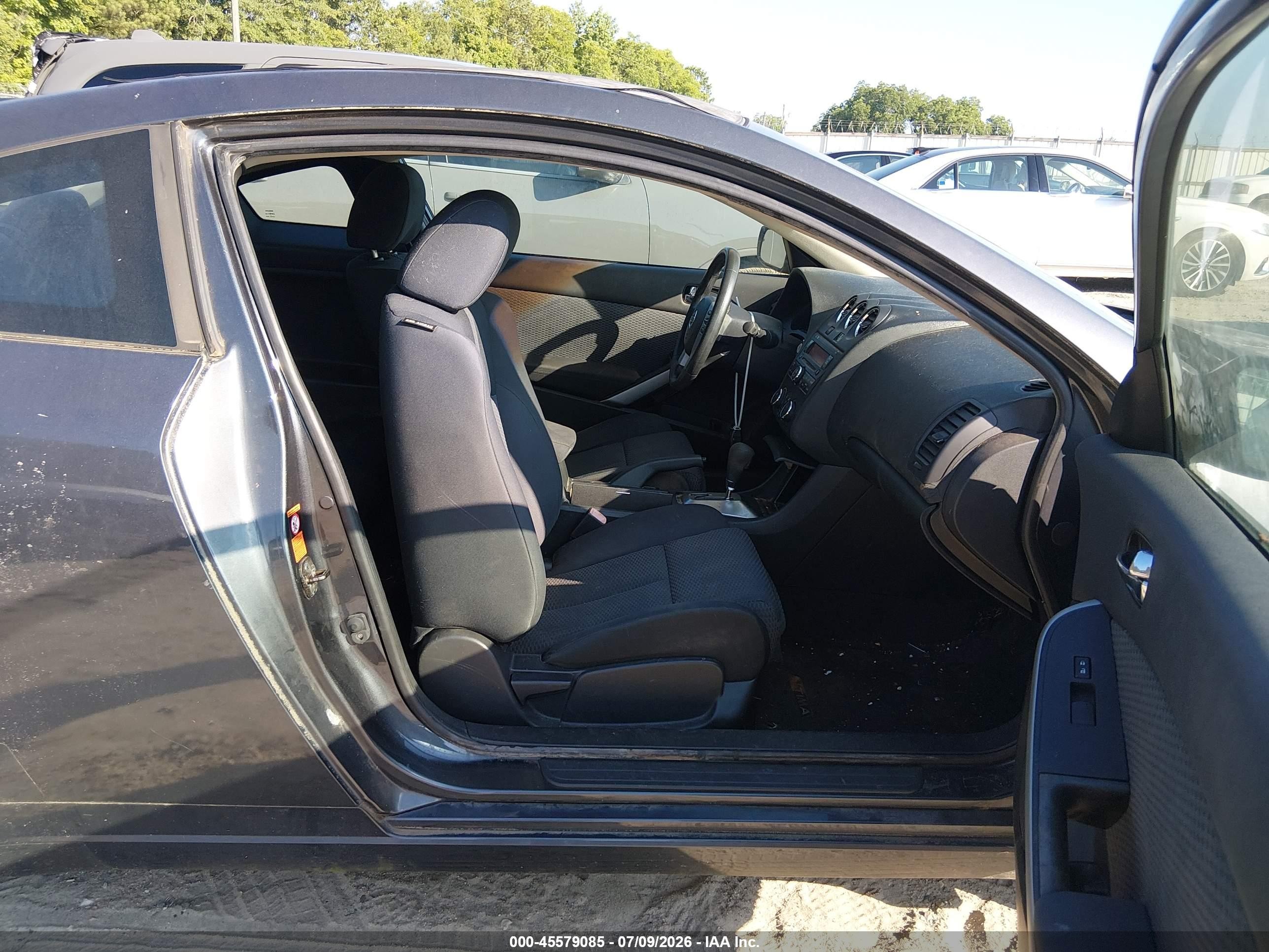 2009 Nissan Altima 2.5 S Black vin: 1N4AL24E19C188882