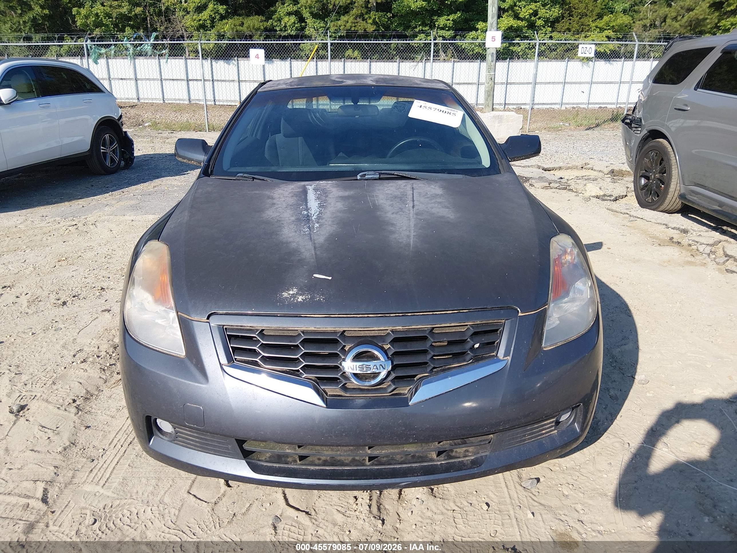 2009 Nissan Altima 2.5 S Black vin: 1N4AL24E19C188882