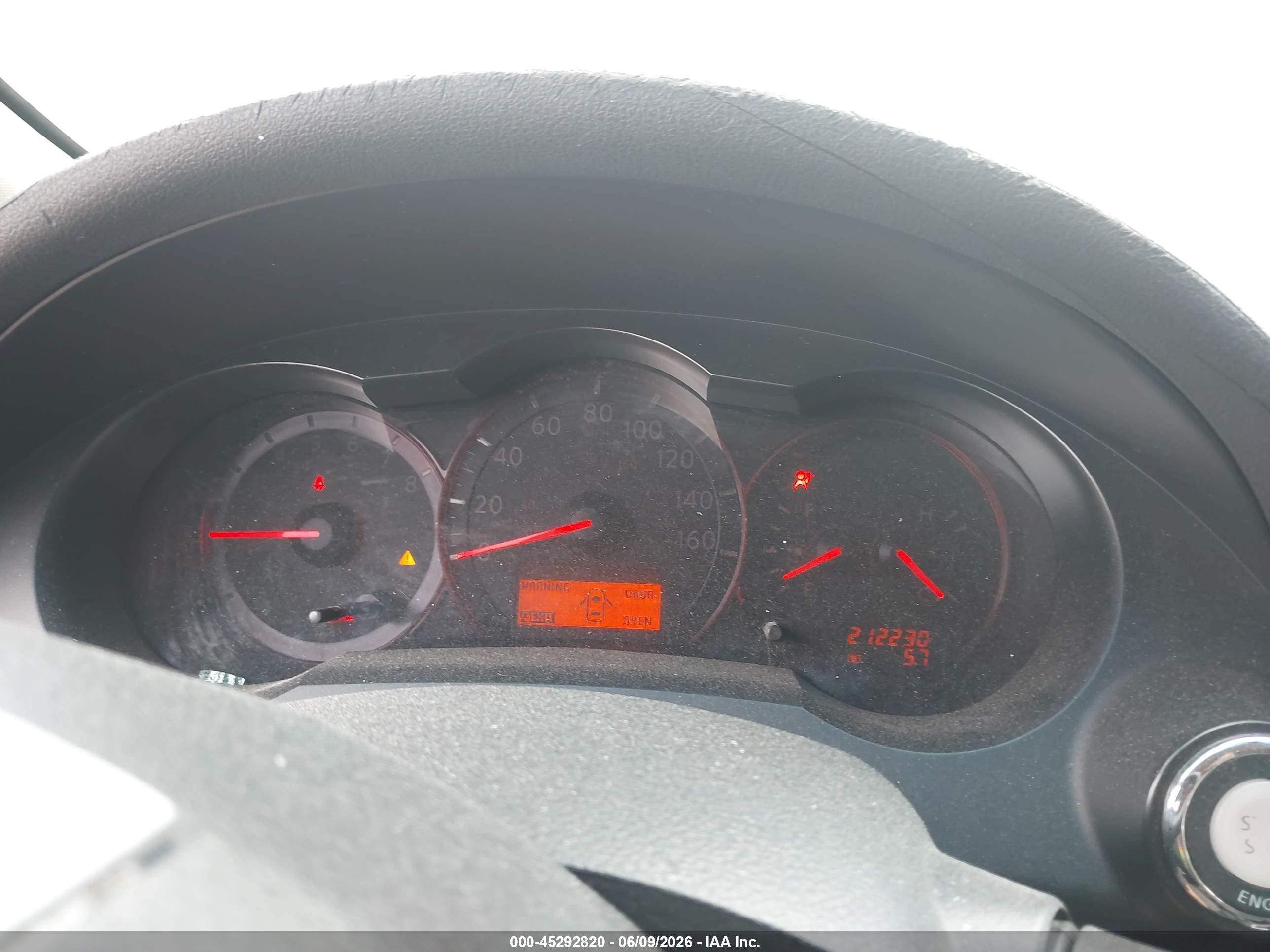 2009 Nissan Altima 2.5 S White vin: 1N4AL24E19C190079