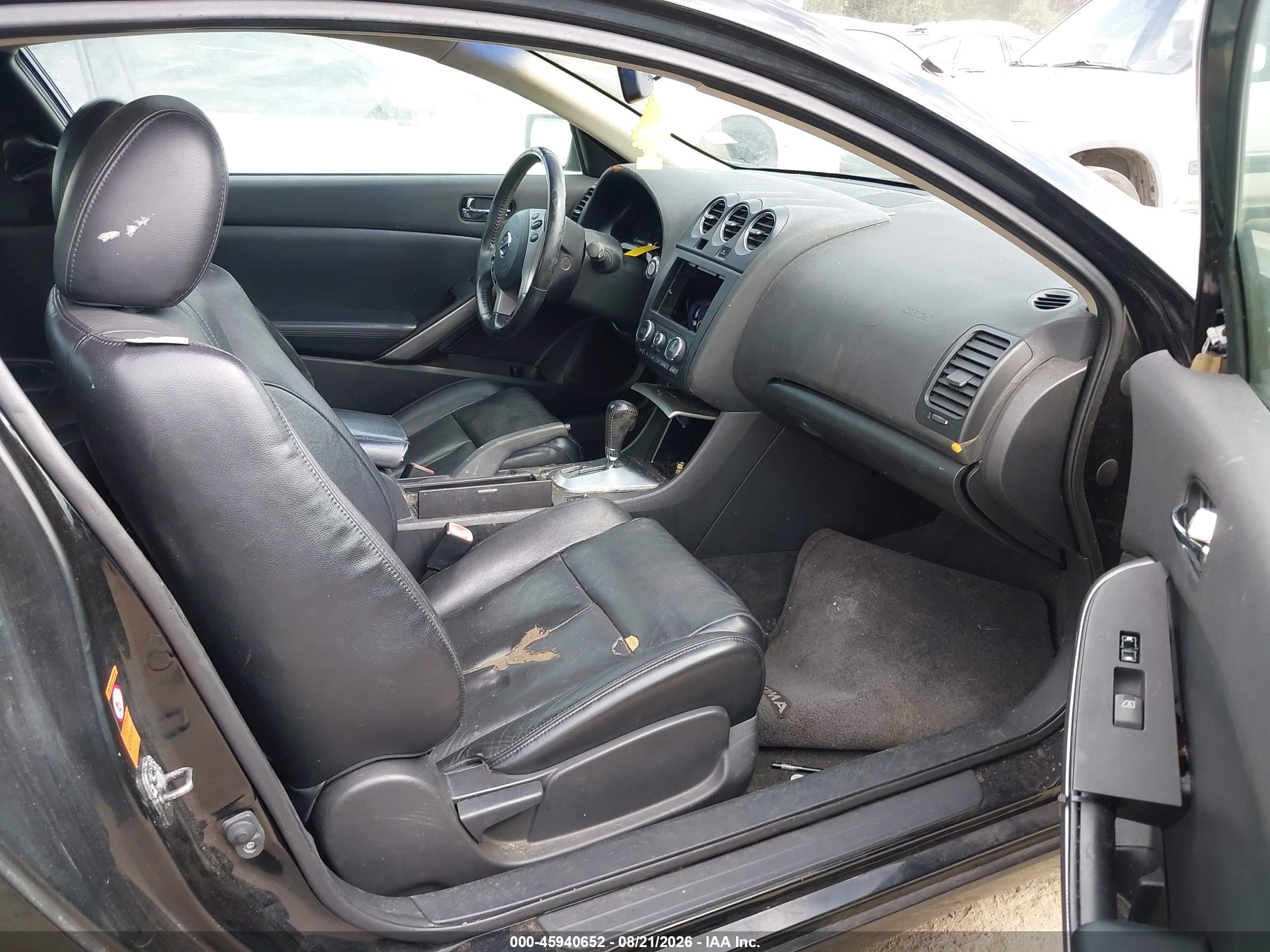 2008 Nissan Altima 2.5 S Черный vin: 1N4AL24E28C106771