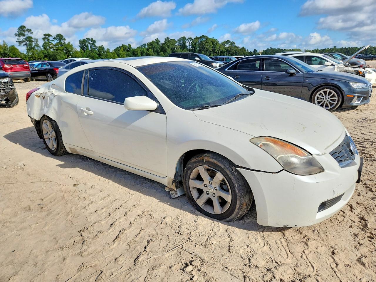 2008 Nissan Altima 2.5s White vin: 1N4AL24E28C109623