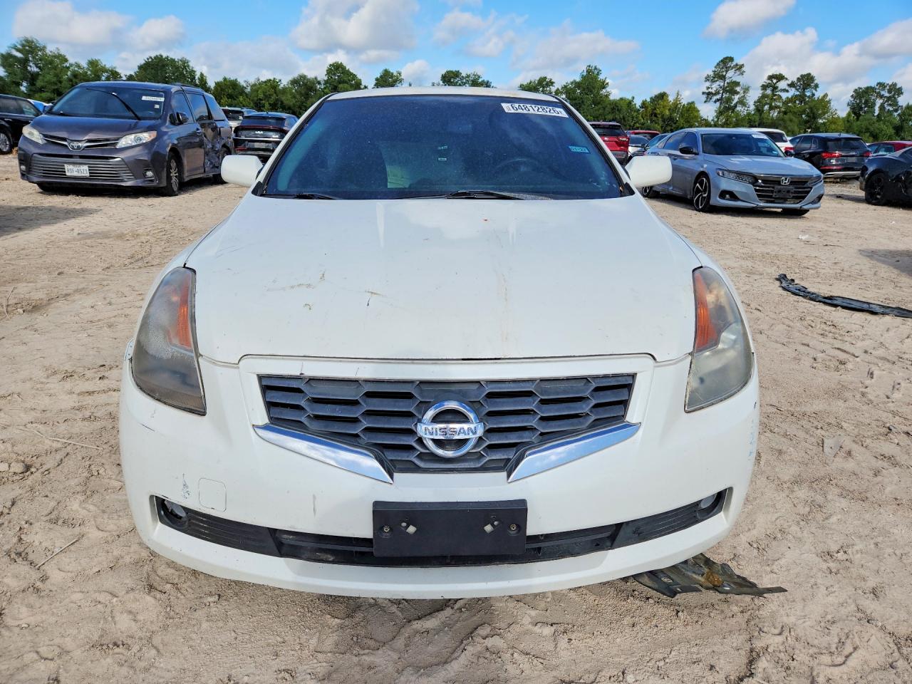 2008 Nissan Altima 2.5s White vin: 1N4AL24E28C109623
