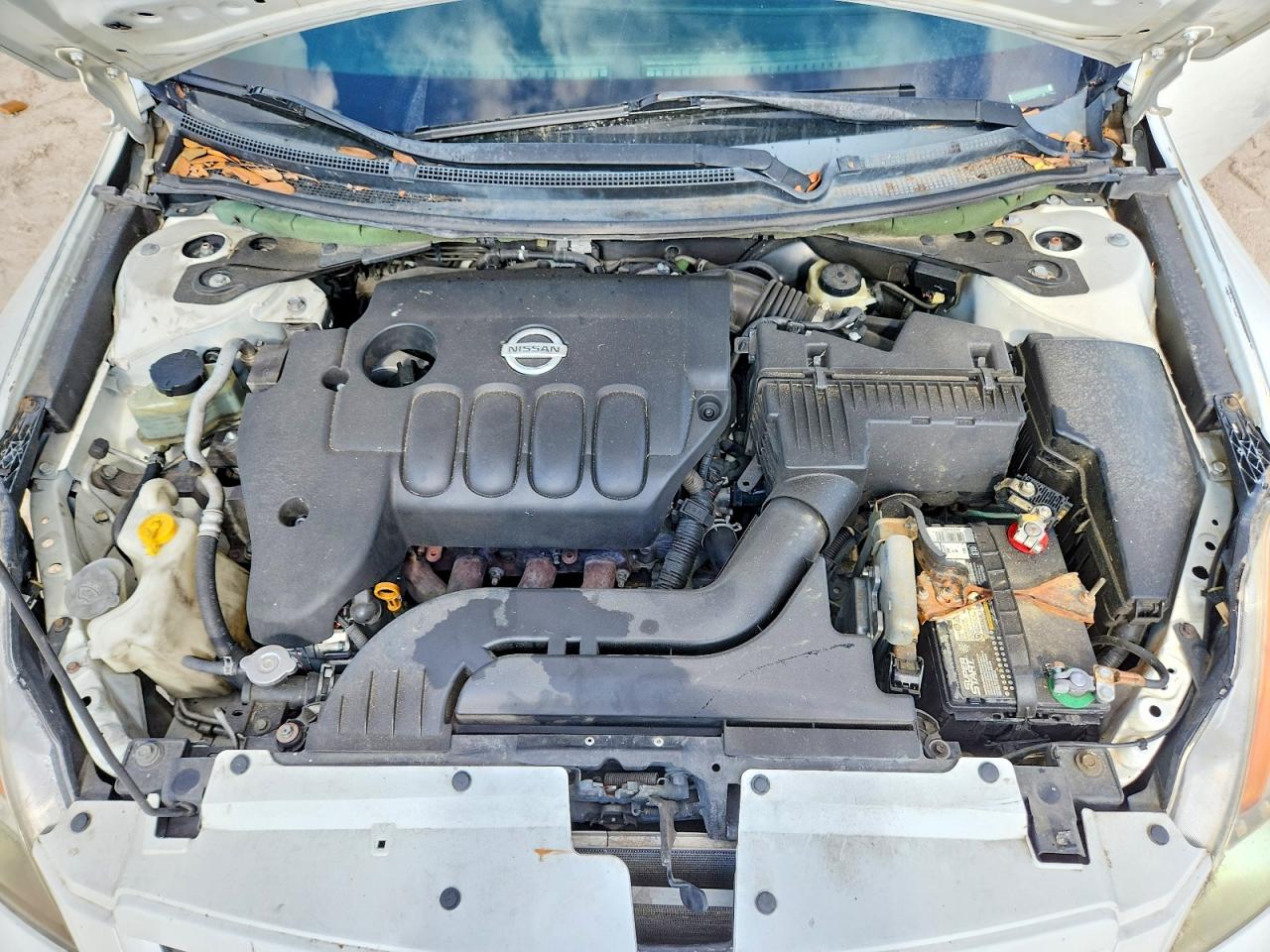 2008 Nissan Altima 2.5s White vin: 1N4AL24E28C109623