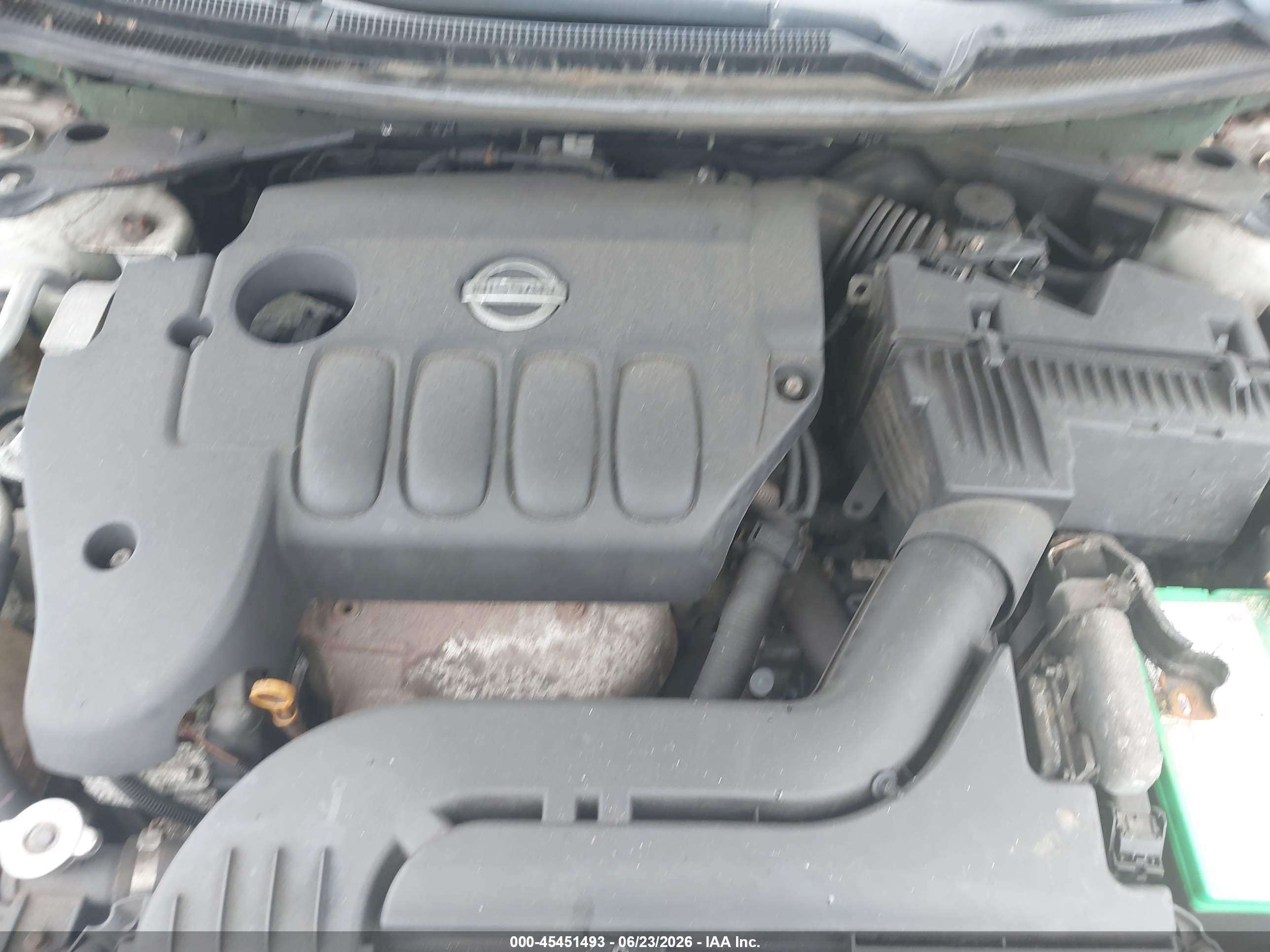 2008 Nissan Altima 2.5 S White vin: 1N4AL24E28C138734